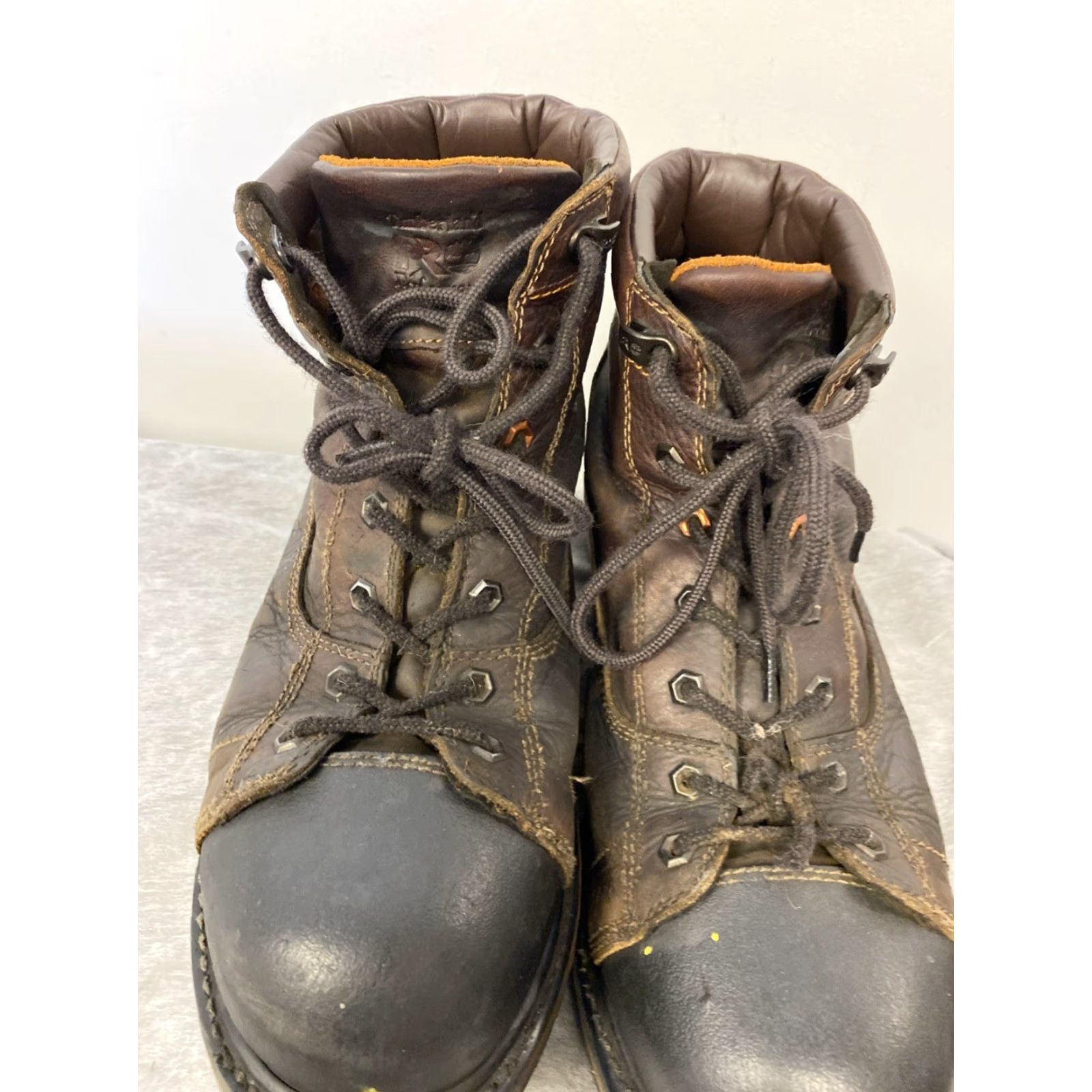 Timberland Timberland Pro Gridworks Alloy Safety Toe Boots Men's Size 13 Brown 0686 Size US 13 / EU 46 - 4 Thumbnail