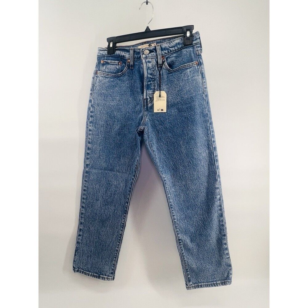 Levi's NEW Levi’s Premium Wedgie Straight Fit Jeans 28X25 High Ris Size 28" / US 6 / IT 42 - 1 Thumbnail