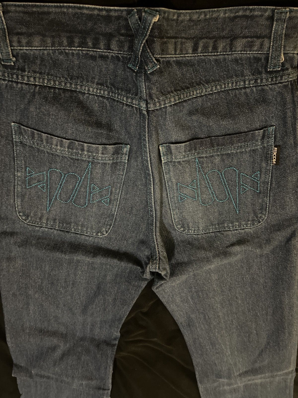 Recon 00’s Recon blue stitched denim Size US 31 - 8 Thumbnail