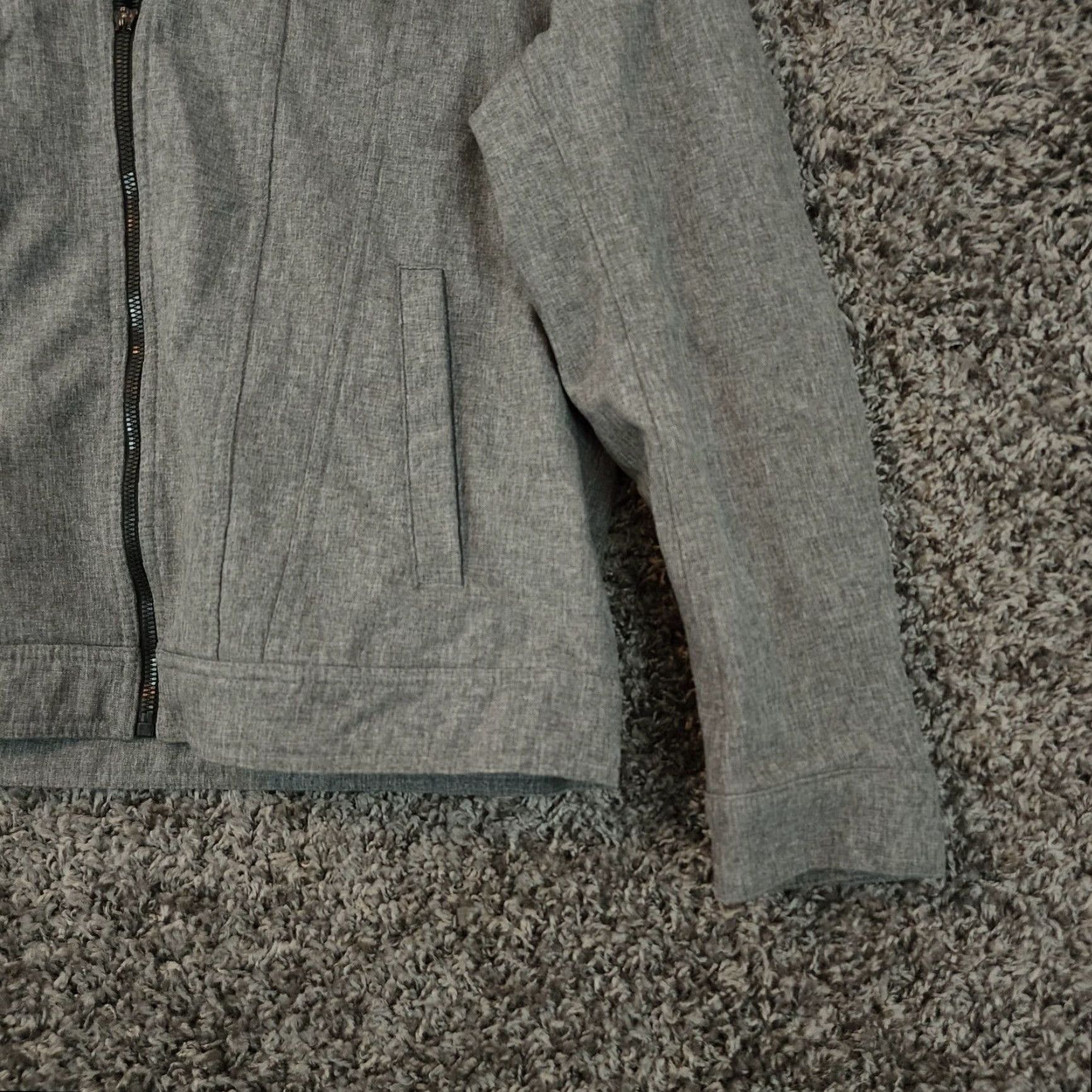 Levi's Levi Strauss Mens Gray Full Zip Long Sleeve Hooded Jacket Size M Size US M / EU 48-50 / 2 - 2 Thumbnail
