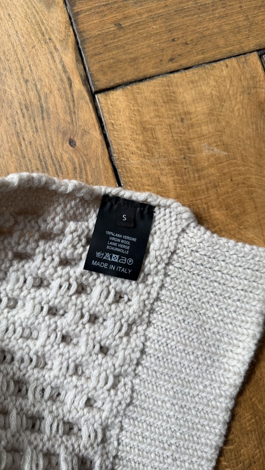 Raf Simons Raf Simons textured waffle-knit Struktur Size US S / EU 44-46 / 1 - 4 Thumbnail