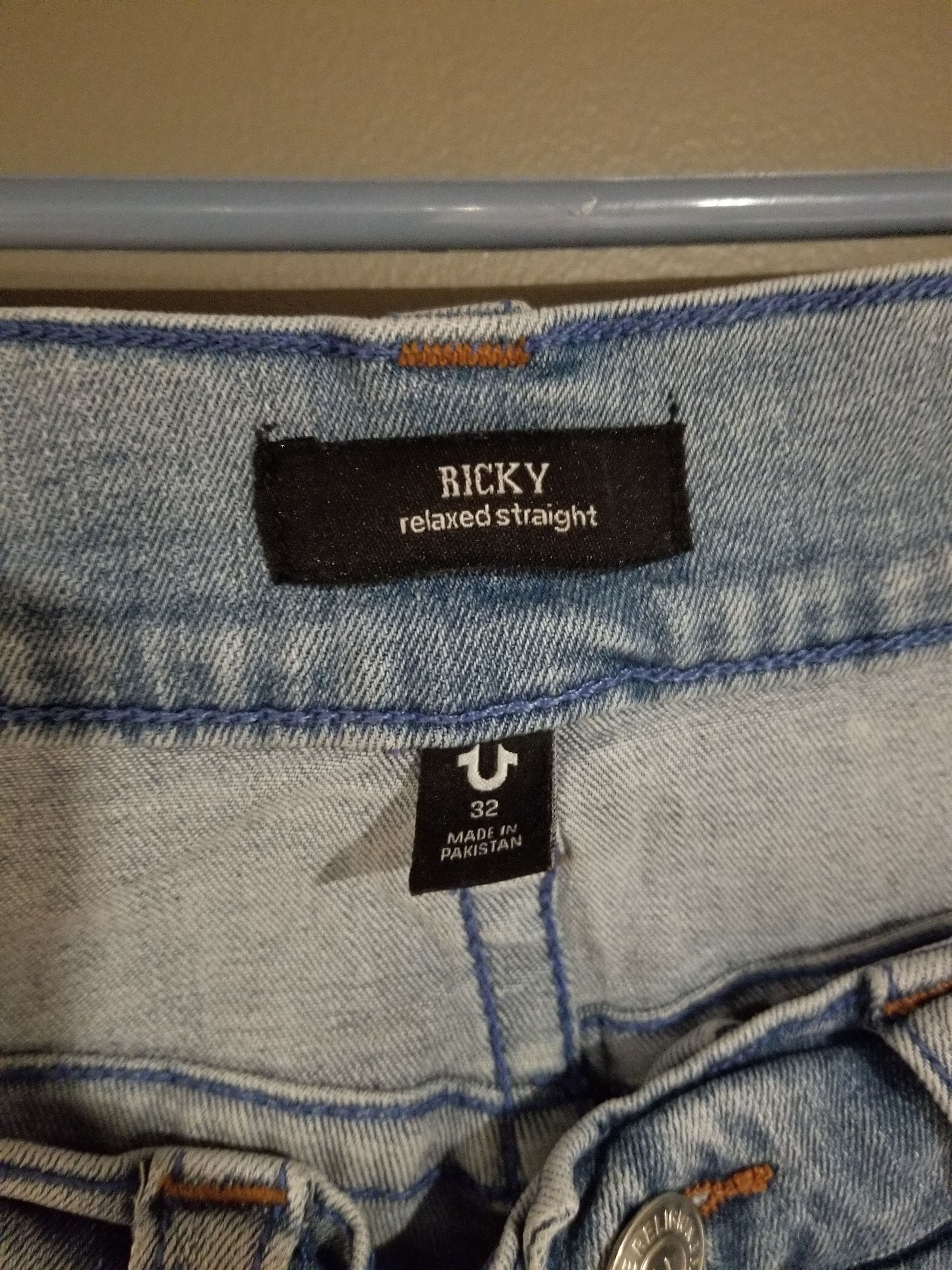 True Religion Ricky true religion vintage lightwash Size US 32 / EU 48 - 3 Thumbnail