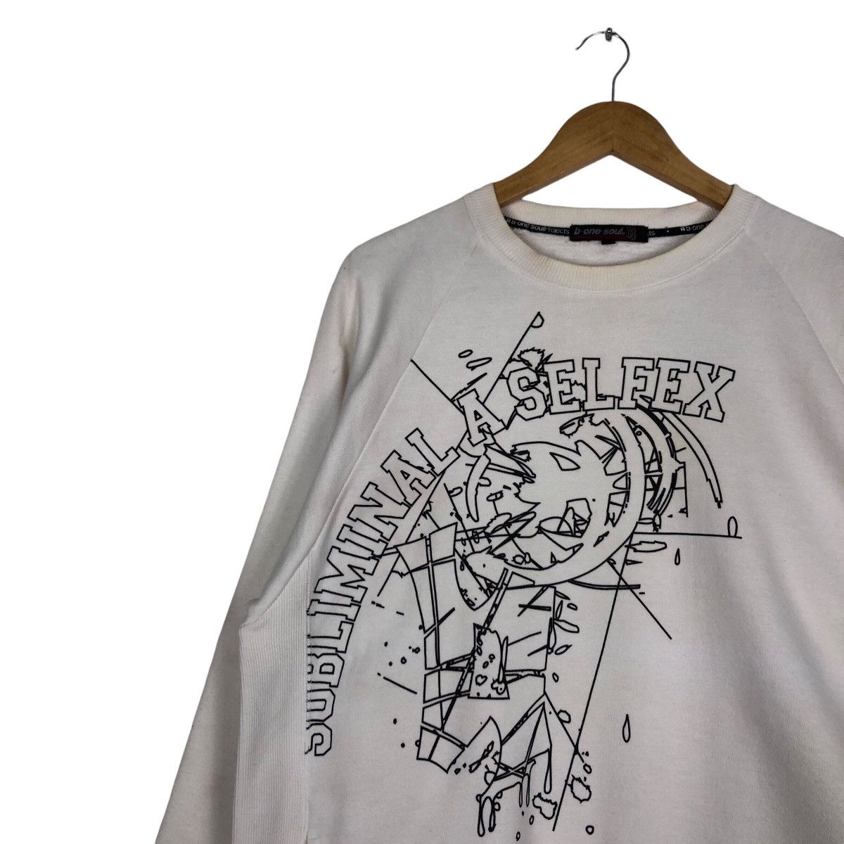 Japanese Brand Be one soul Japanese Brand Rare Design Sweatshirt Large Size US L / EU 52-54 / 3 - 6 Thumbnail