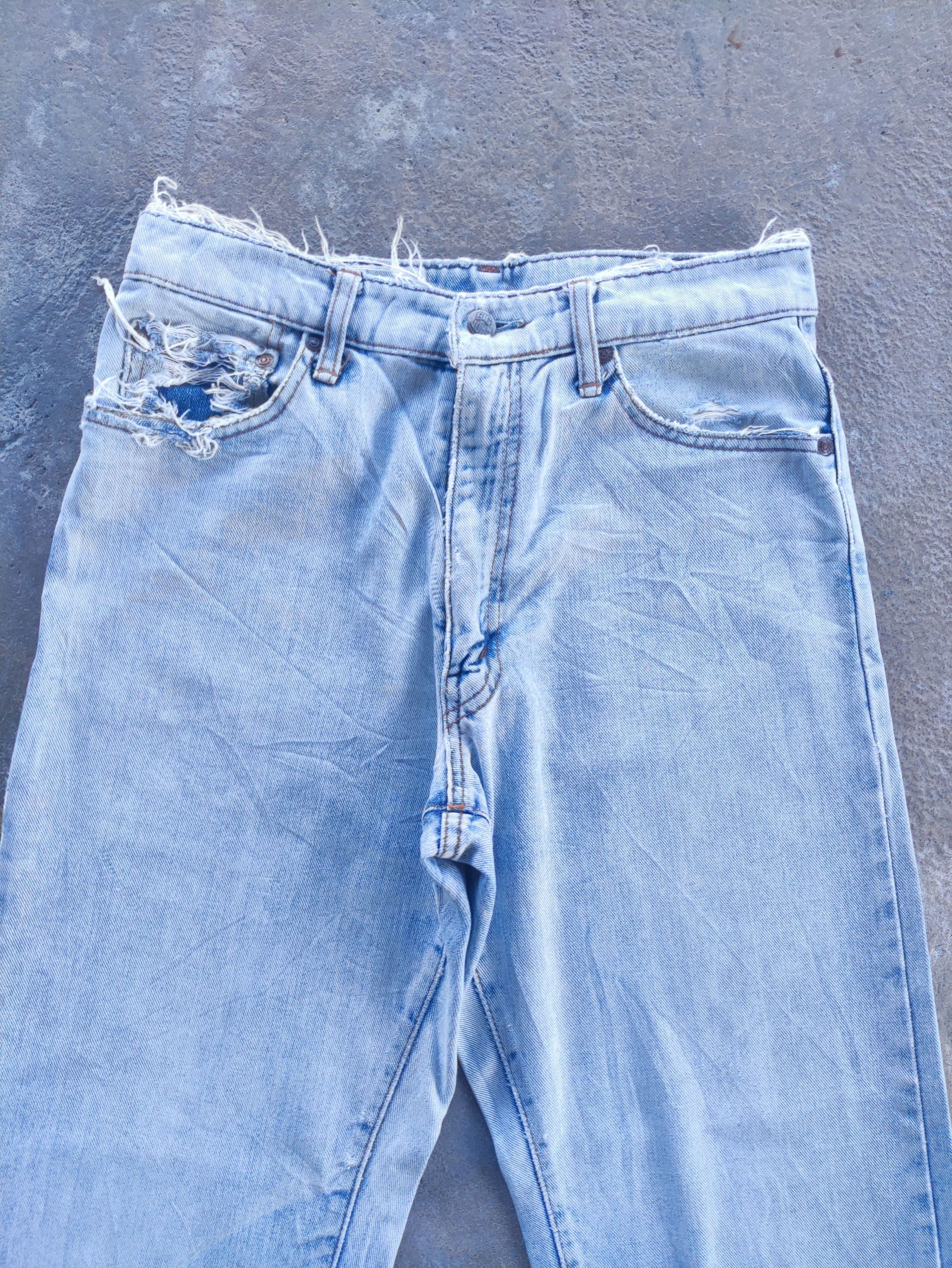 Big John Vintage Big John Brand Faded Distressed Denim Pants Size US 30 / EU 46 - 3 Thumbnail
