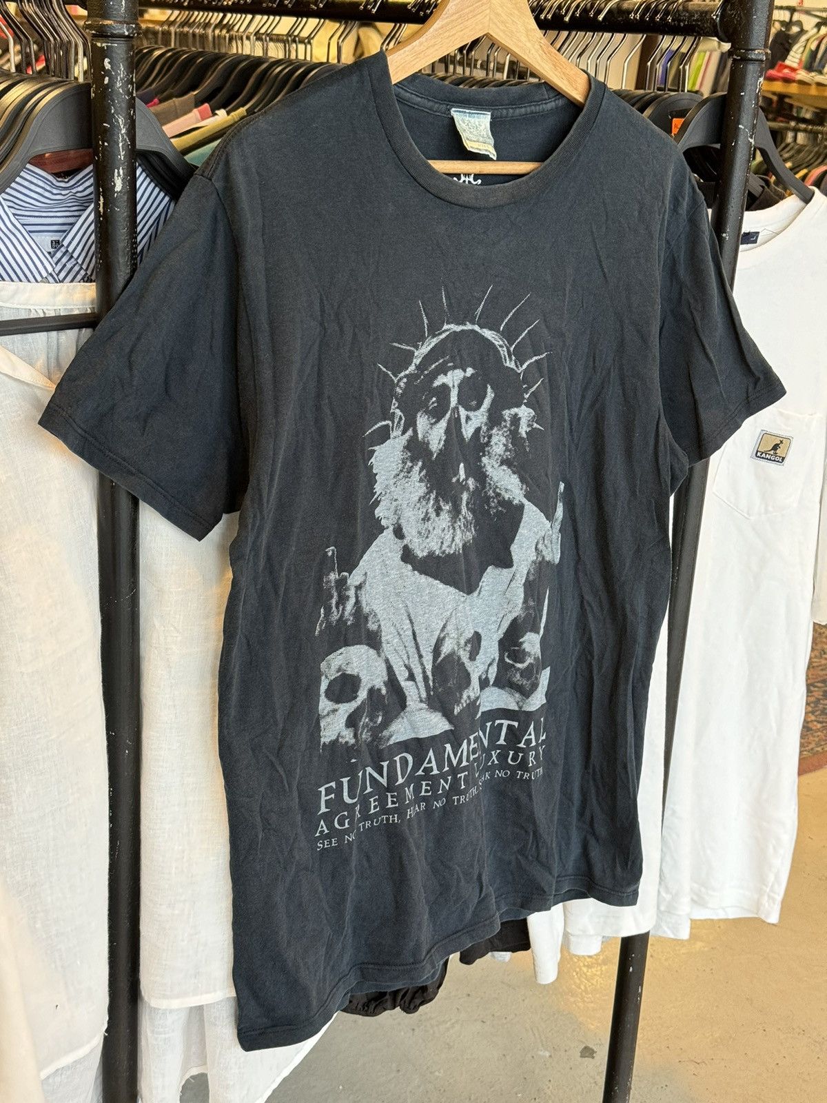 Japanese Brand × Vintage Y2K Fundamental Punk Riot Poem Sleeveless Size US L / EU 52-54 / 3 - 2 Thumbnail