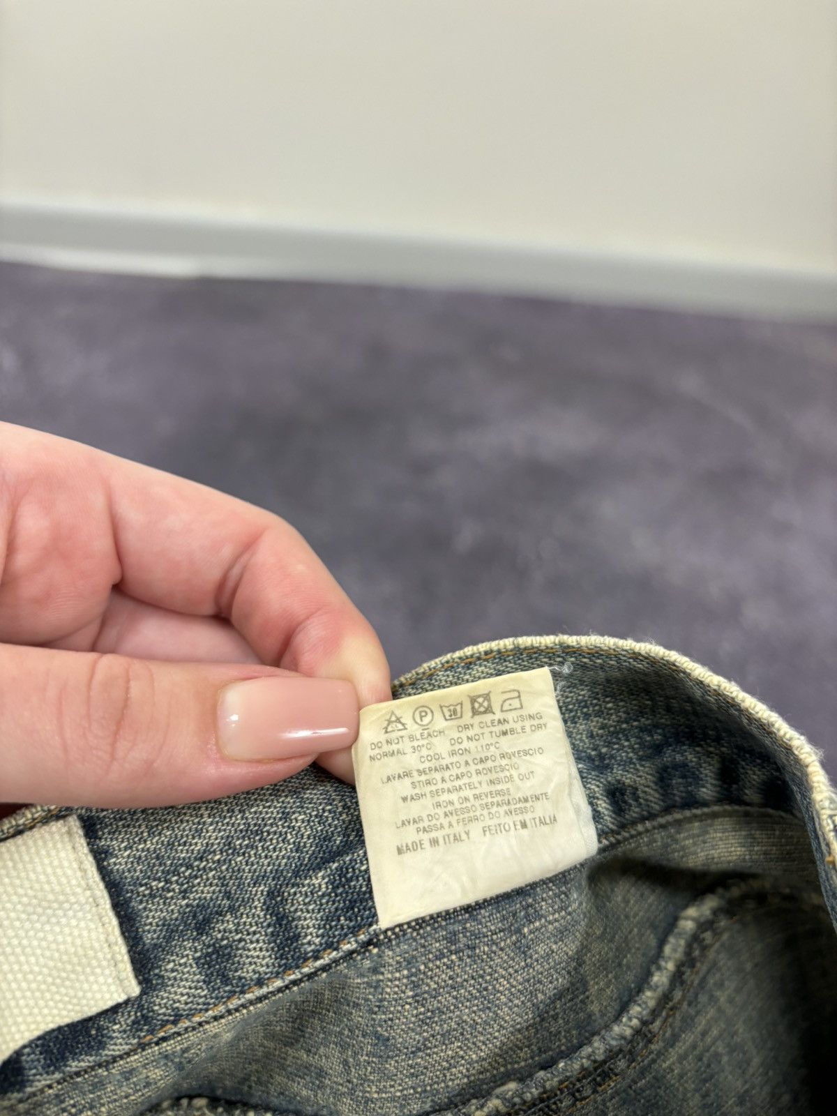Moschino Vintage Moschino Women’s Y2K Hype Luxury Denim Skirt Size 32" / US 10 / IT 46 - 18 Thumbnail
