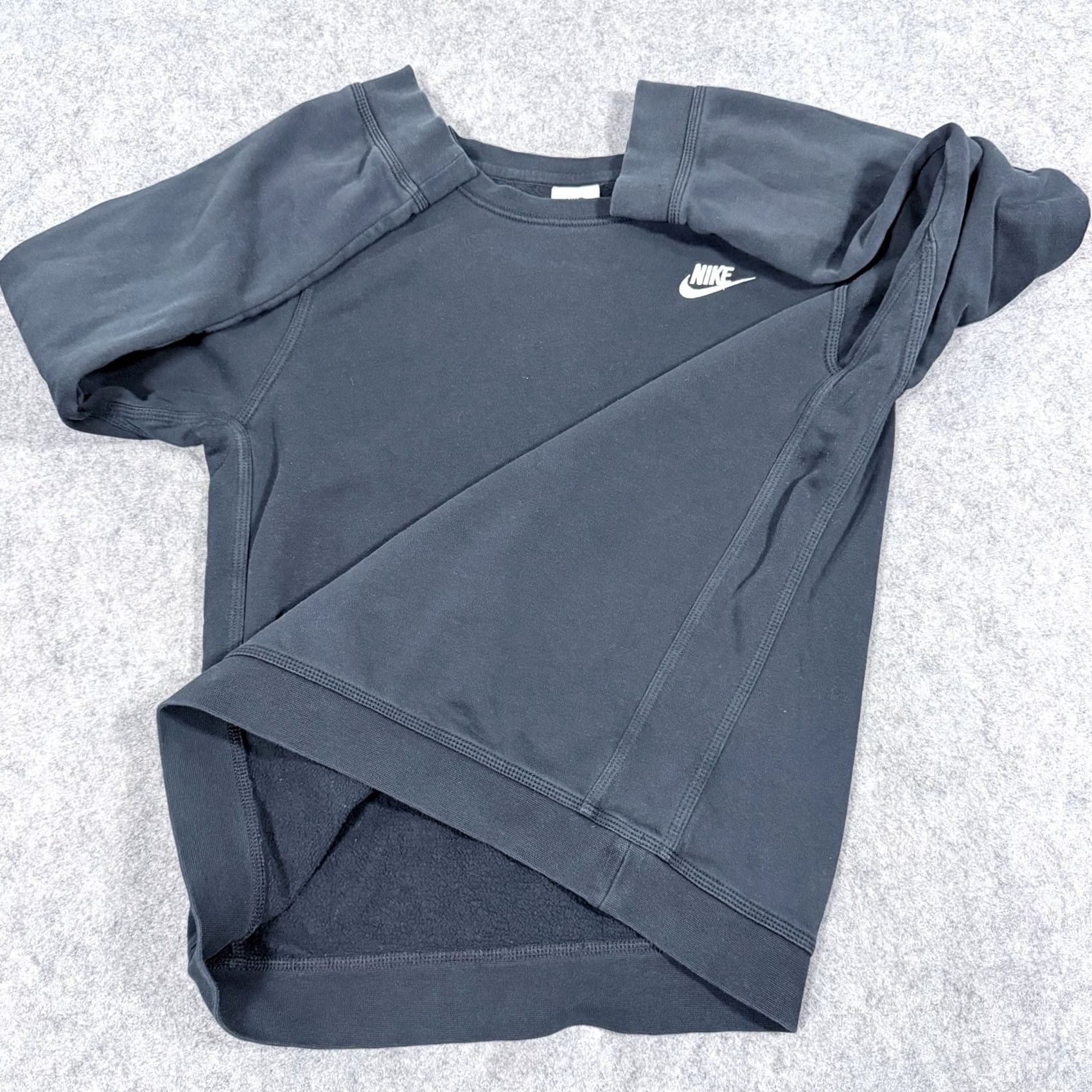 Nike Nike Vtg Embroidered Swoosh Long Sleeve Pullover Sweatshirt Mens XL Black Size US XL / EU 56 / 4 - 2 Thumbnail