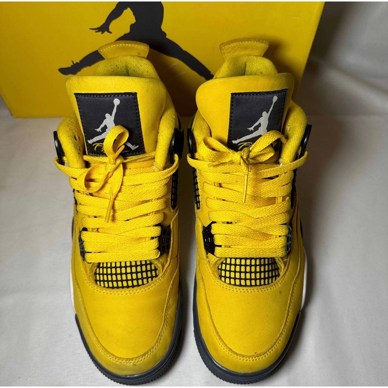 Jordan Brand × Nike Size 8 - Nike Air Jordan 4 Retro Lightning 2021 Men's Shoes Size US 8 / EU 41 - 4 Thumbnail