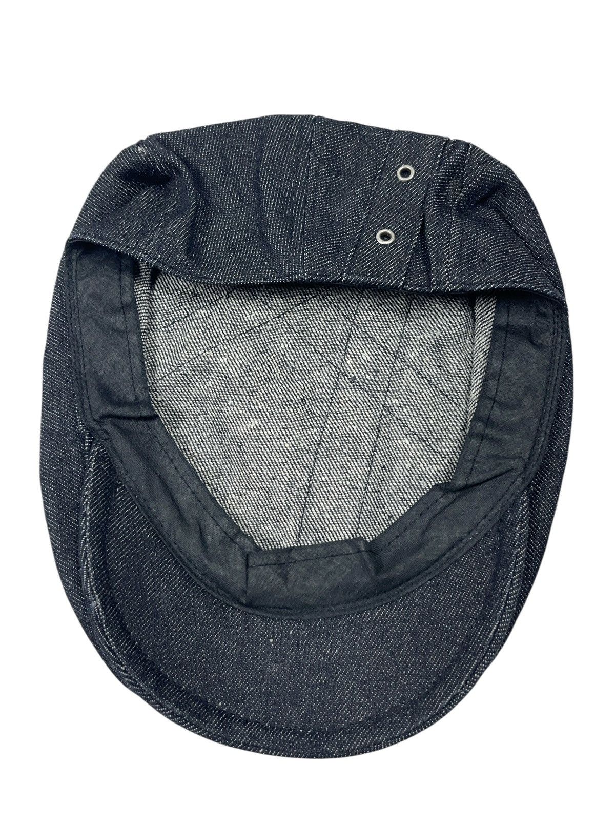 Japanese Brand × Vintage Vintage Denim Hat with Eyelets Reworked Style Japanese Size ONE SIZE - 3 Thumbnail