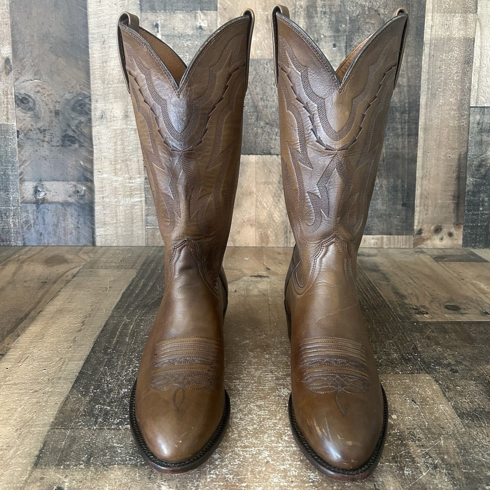 Lucchese Lucchese 2000 Western T3097R Cowboy Boots Mens 8 D Size US 8 / EU 41 - 3 Thumbnail