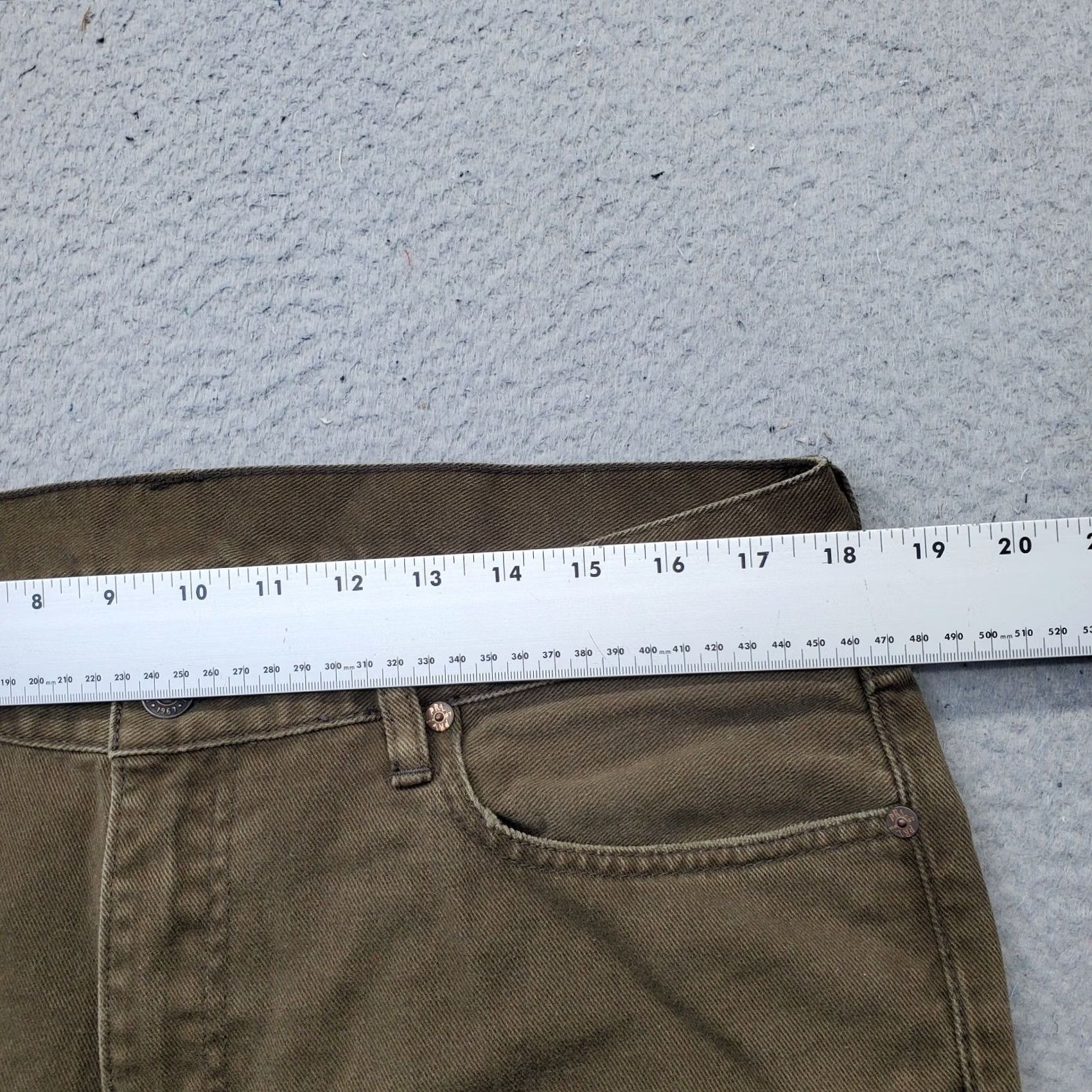 Polo Ralph Lauren Polo Ralph Lauren Dungaree Pants Mens 35/30 Brown Canvas Outdoor Straight Leg Pants Mens 35 Brown Canvas Outdoor Straight Leg Size US S / EU 44-46 / 1 - 6 Thumbnail