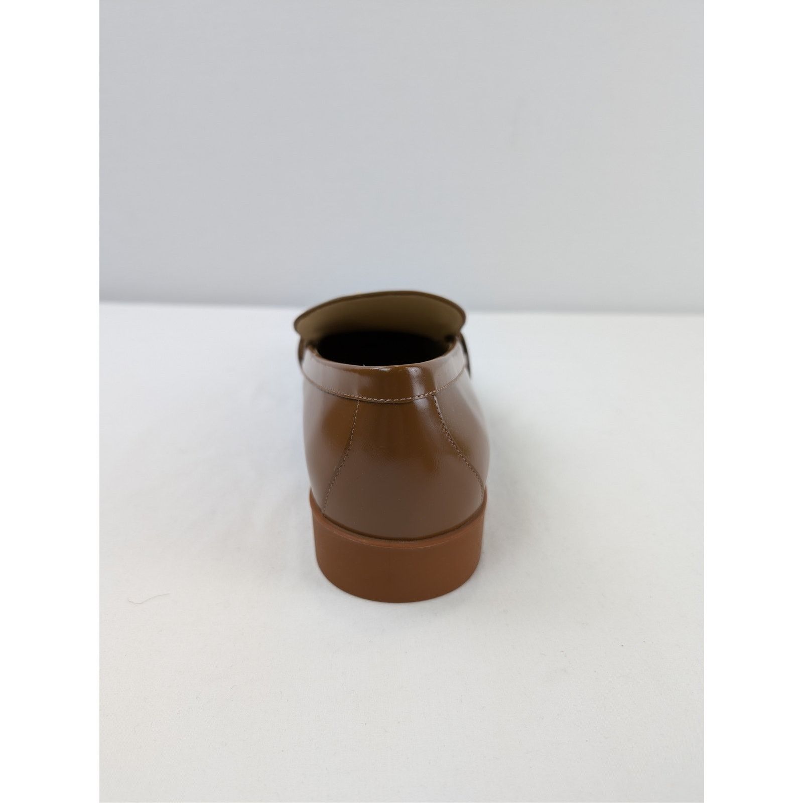 Bottega Veneta o1rshd1 Soft Vinyl Monsieur Loafer Shoe Boots in Cognac Size US 11 / EU 44 - 14 Thumbnail