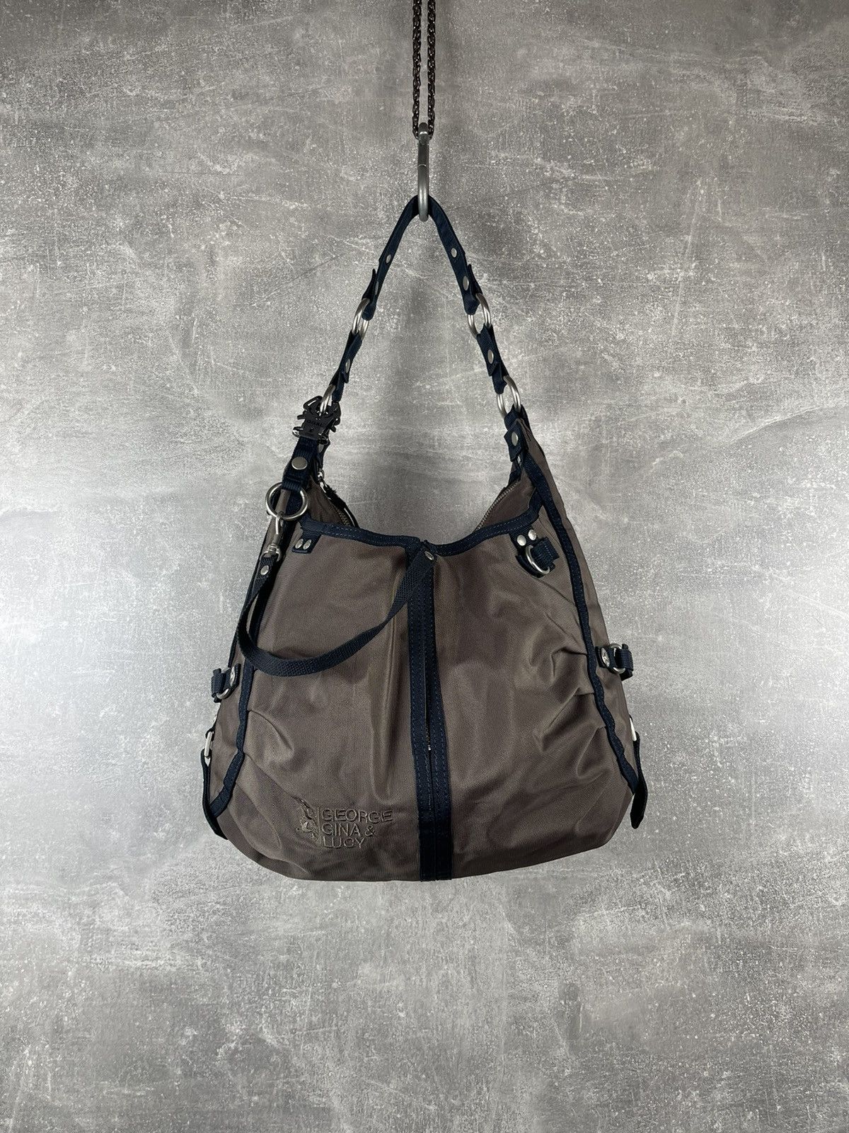 George Gina & Lucy George Gina & Lucy BANANA SPLIT Nylon Shoulder Bag Brown Size ONE SIZE - 1 Thumbnail