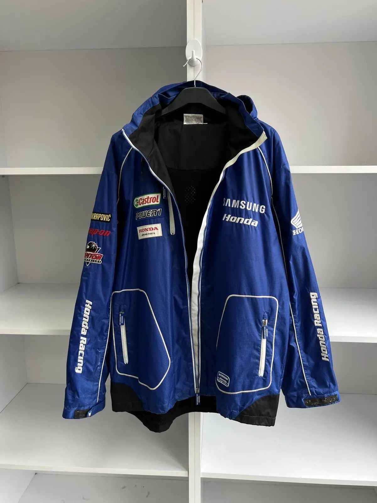 Honda × Vintage Vintage Racing Samsung Honda Racing Jacket Size US XL / EU 56 / 4 - 10 Thumbnail