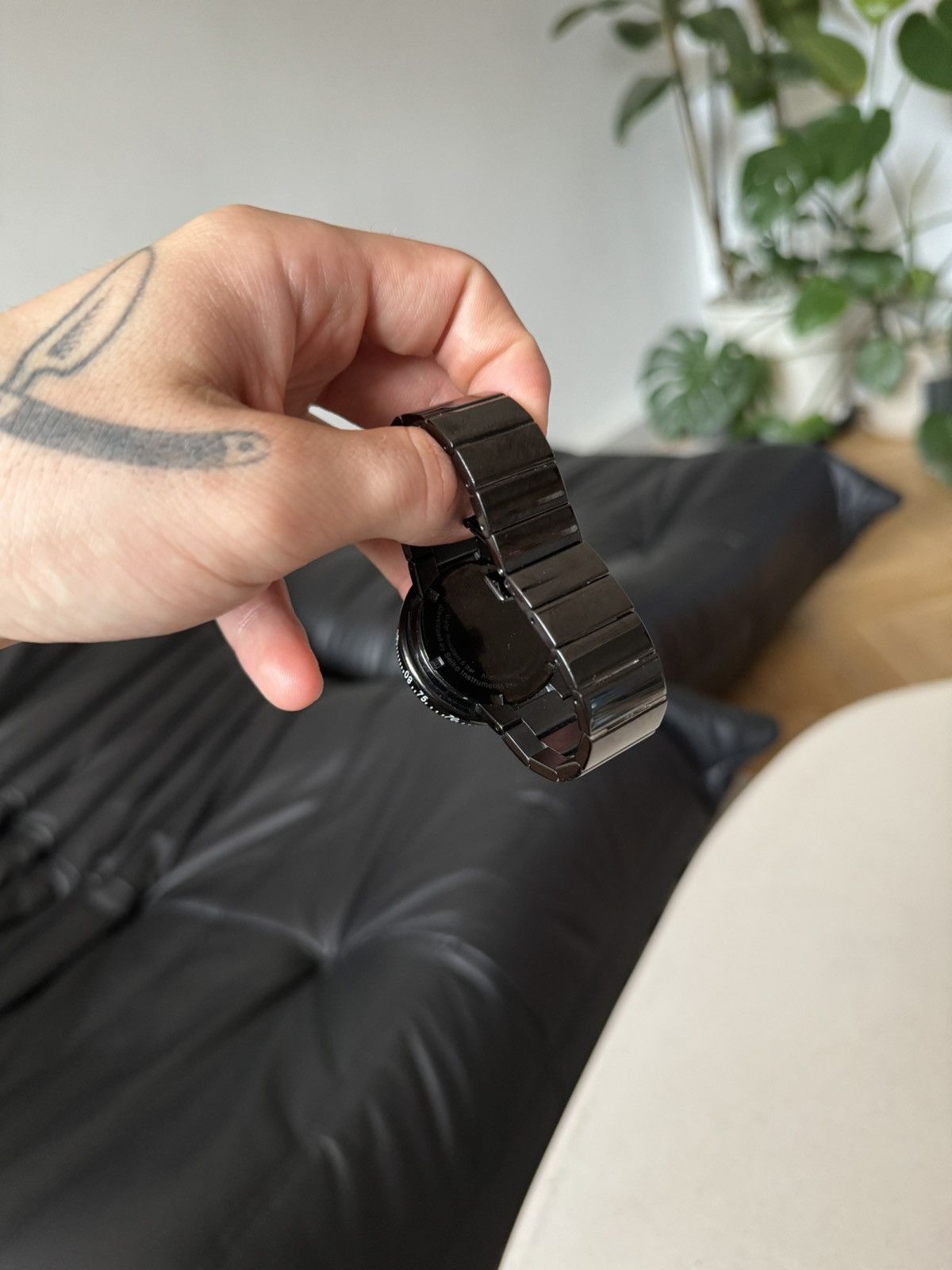 Issey Miyake 1990's Issey Miyake Seiko Black Watch Japanese Rare Designer Size ONE SIZE - 4 Thumbnail