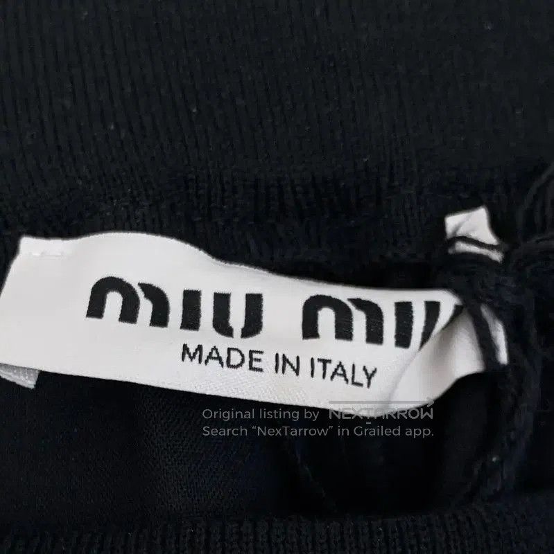 Miu Miu Miu Miu Black Wool Women's Short Pants . Size 22" - 5 Thumbnail