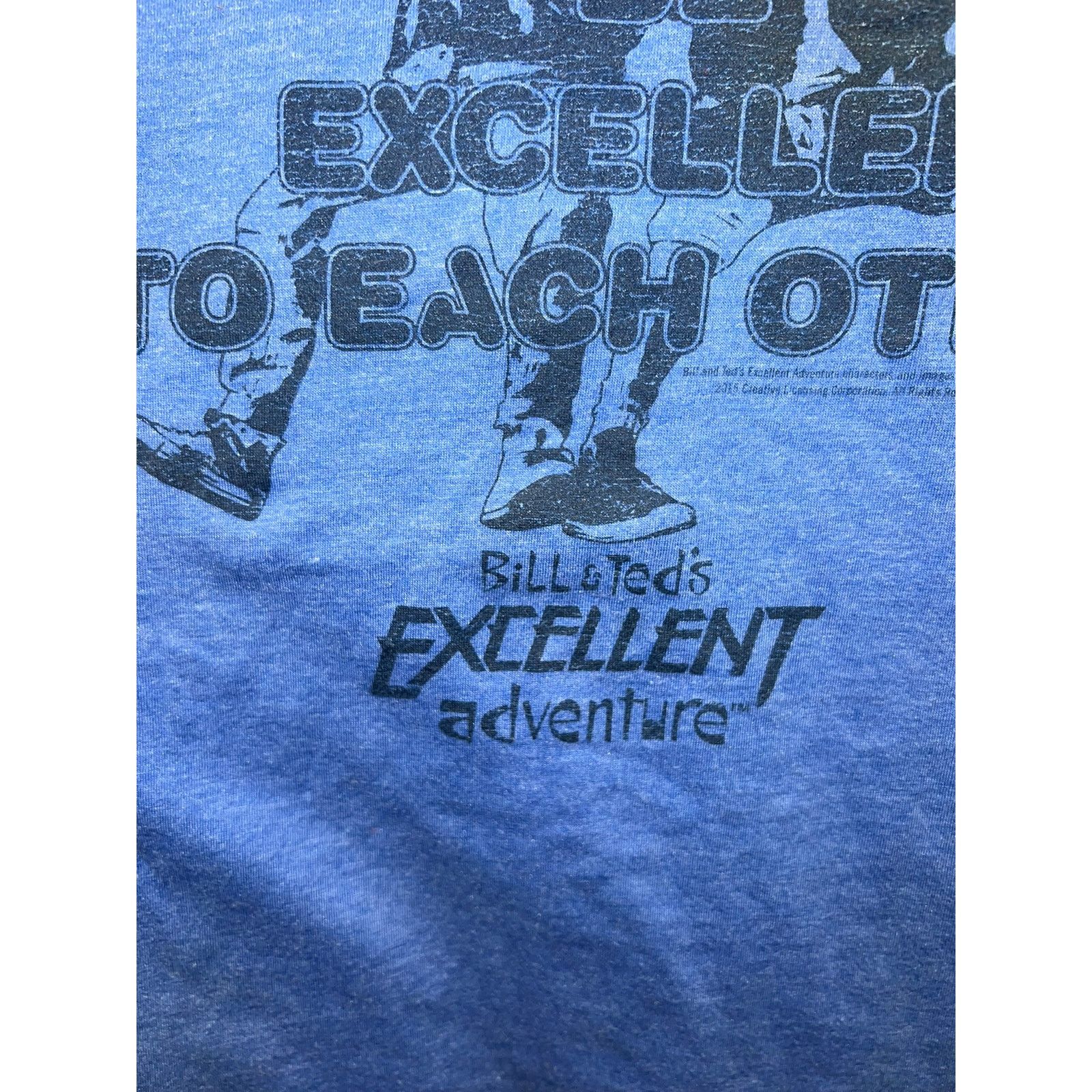 Vintage Womens Bill and Teds Adventure Shirt Large Top Tee Top Large Size L / US 10 / IT 46 - 5 Thumbnail