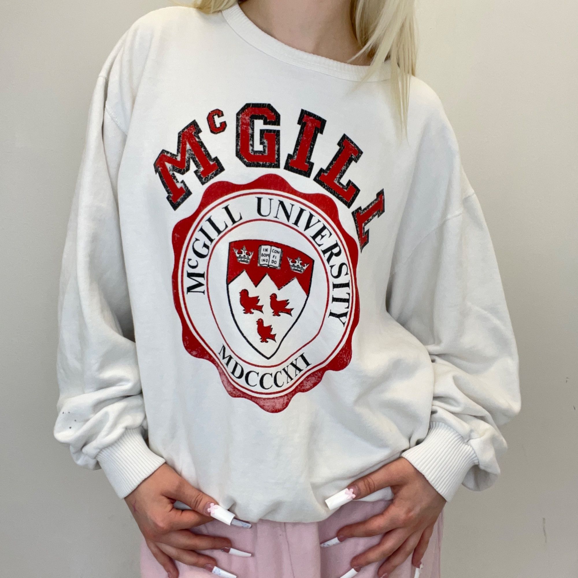 Vintage mcgill sweatshirt sale