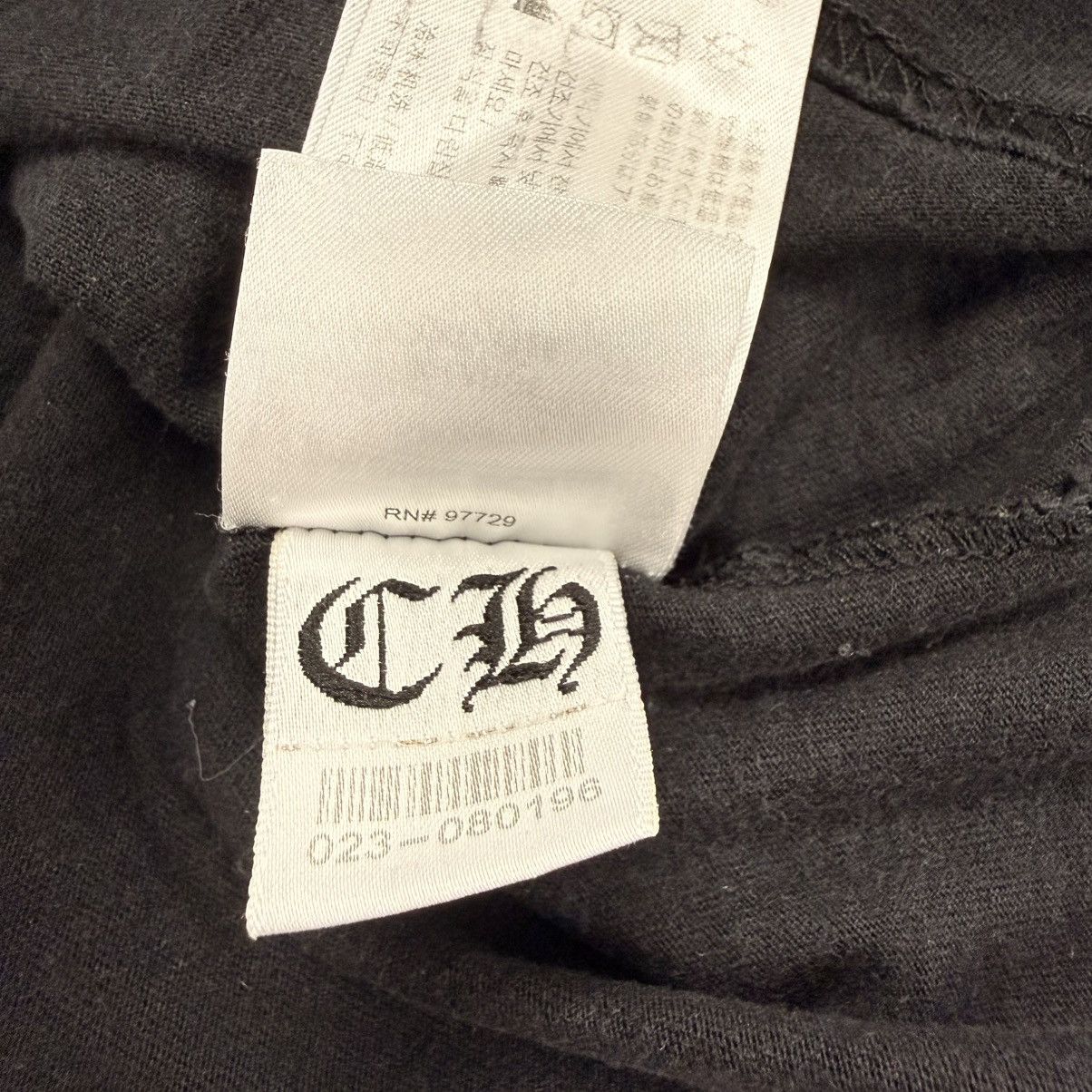 Chrome Hearts Chrome Hearts Hong Kong Horseshoe Black Long Sleeve Tee Size US XL / EU 56 / 4 - 12 Thumbnail