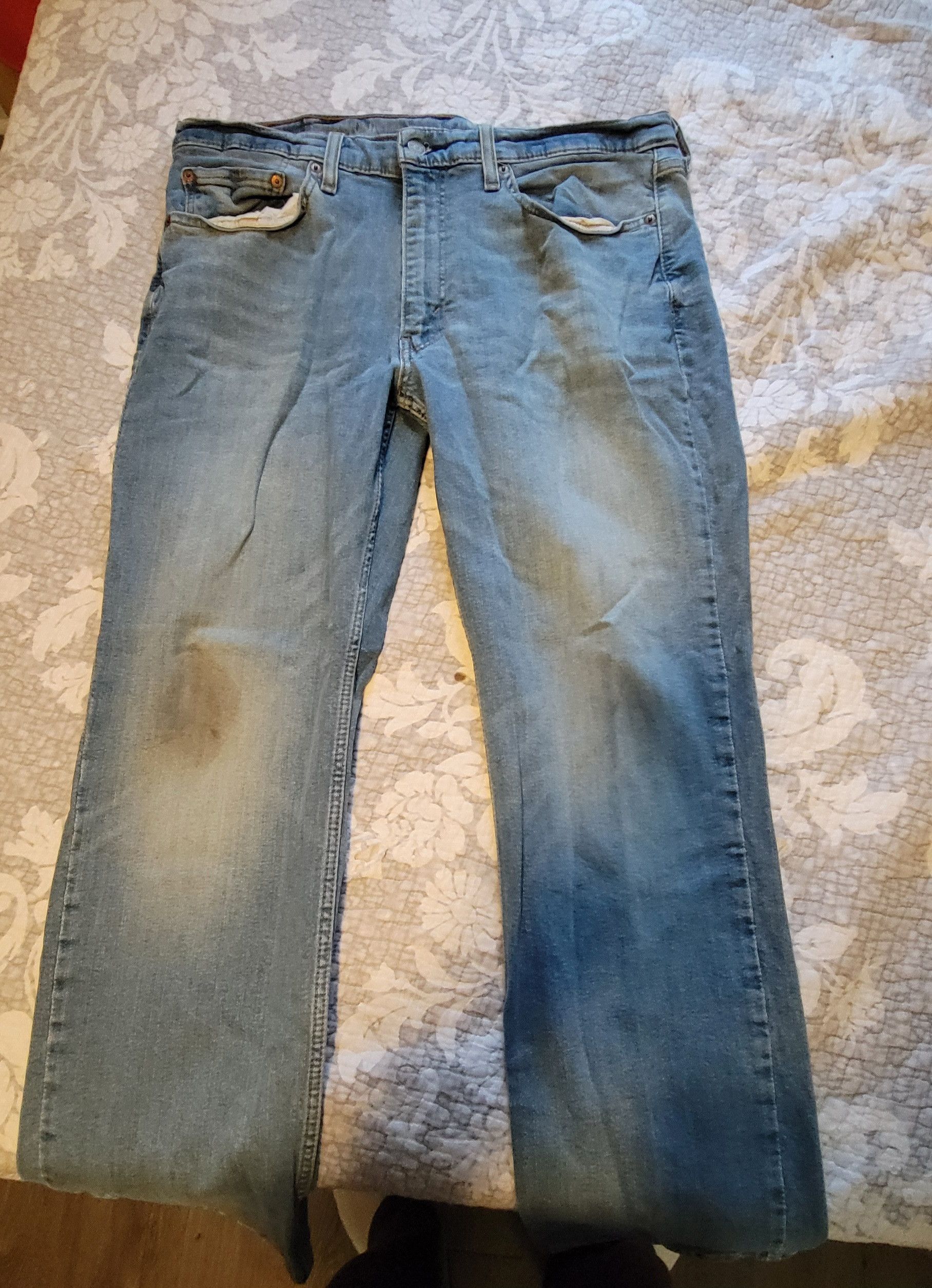 Levi's Levi's 514 light blue jeans Size US 36 / EU 52 - 1 Thumbnail