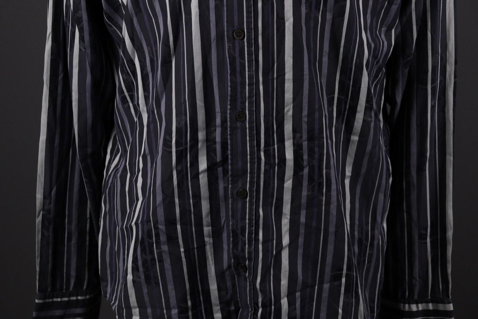 Ted Baker Ted Baker London Stripe Long Sleeve Button Down Shirt Size 5 Size US M / EU 48-50 / 2 - 4 Thumbnail