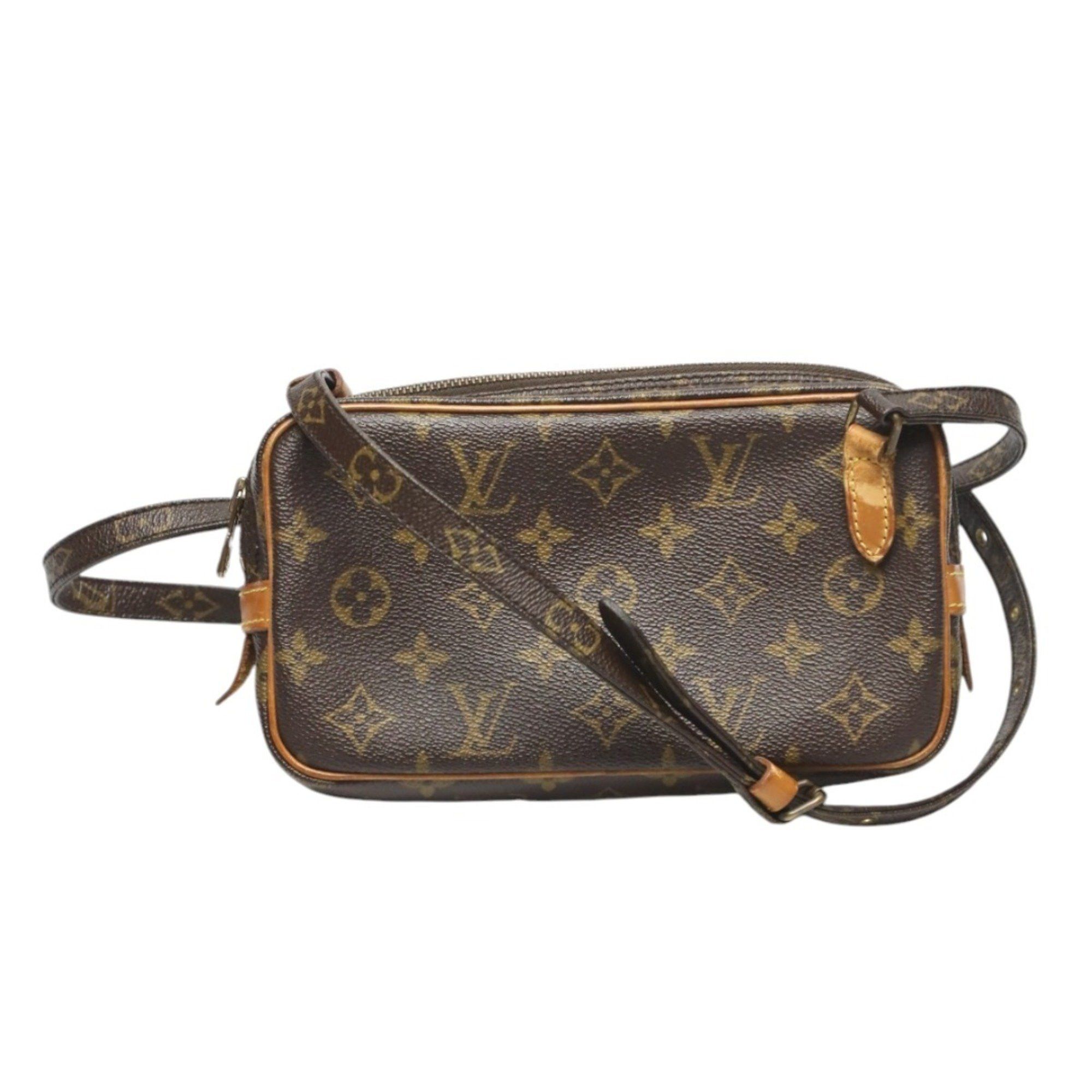 Louis Vuitton Louis Vuitton Shoulder Bag Monogram Marly Bandouliere Canvas M51828 Brown LV Size ONE SIZE - 1 Thumbnail