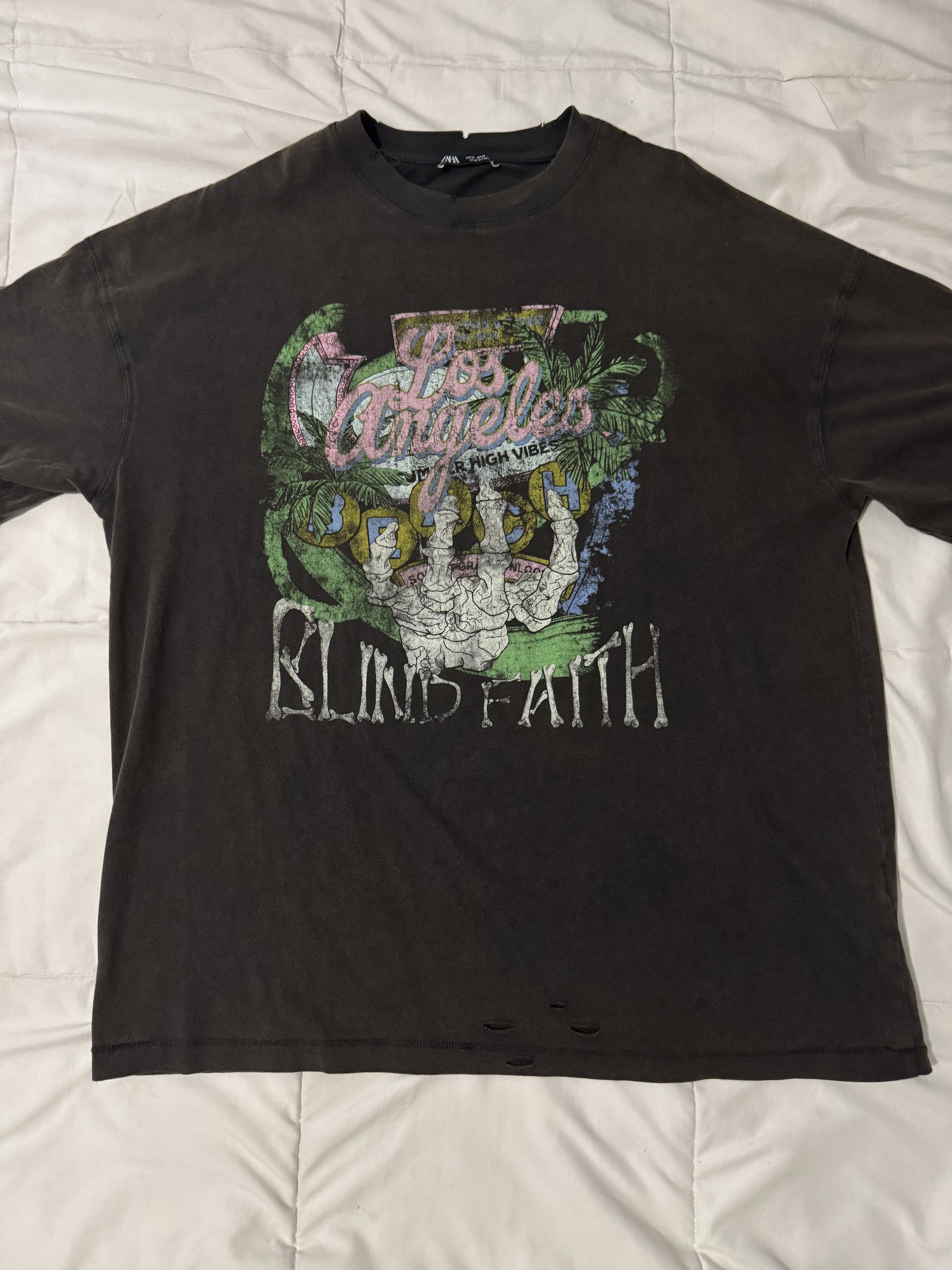 Zara Zara tee LA Size US M / EU 48-50 / 2 - 1 Thumbnail
