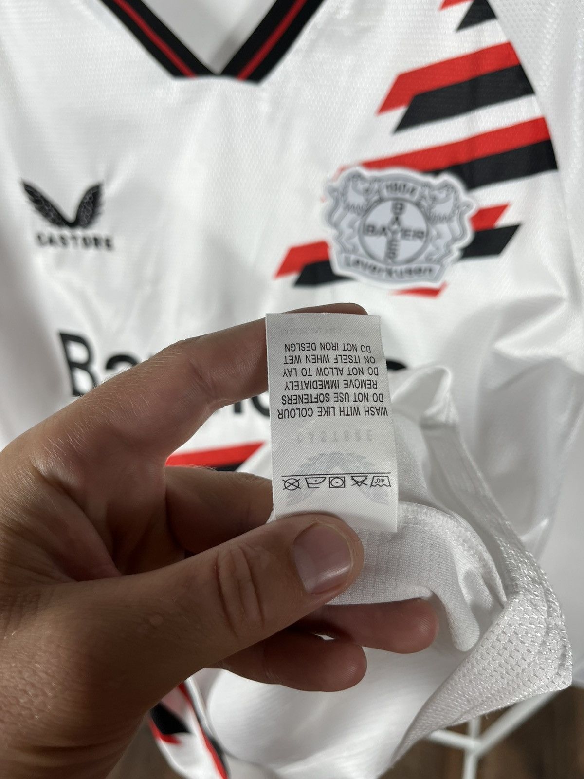 Bayer Leverkusen Castore Away Football Soccer Jersey M