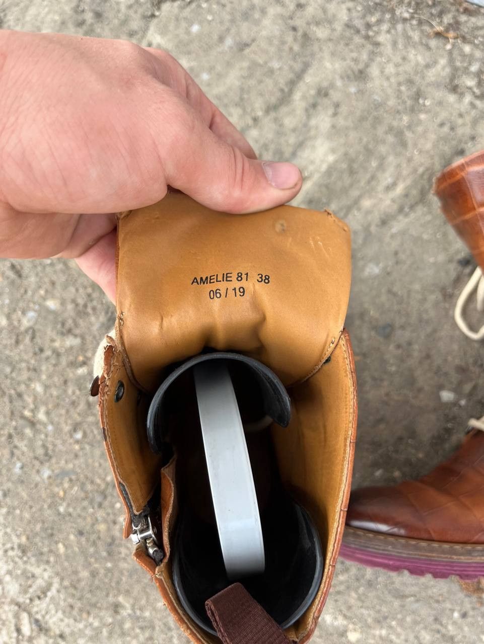 If Six Was Nine Vintage As 98 Guidi style Leather Faded Biker High Boots Size US 5.5 / EU 38 - 8 Thumbnail