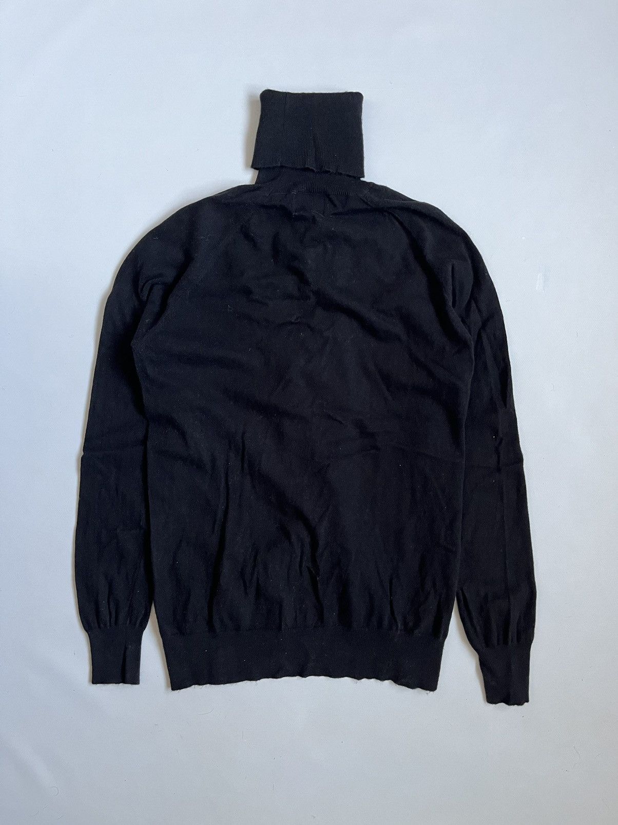 Jean Paul Gaultier JEAN PAUL GAULTIER x Lindex Black Turtleneck Knit Sweater Size M / US 6-8 / IT 42-44 - 10 Thumbnail