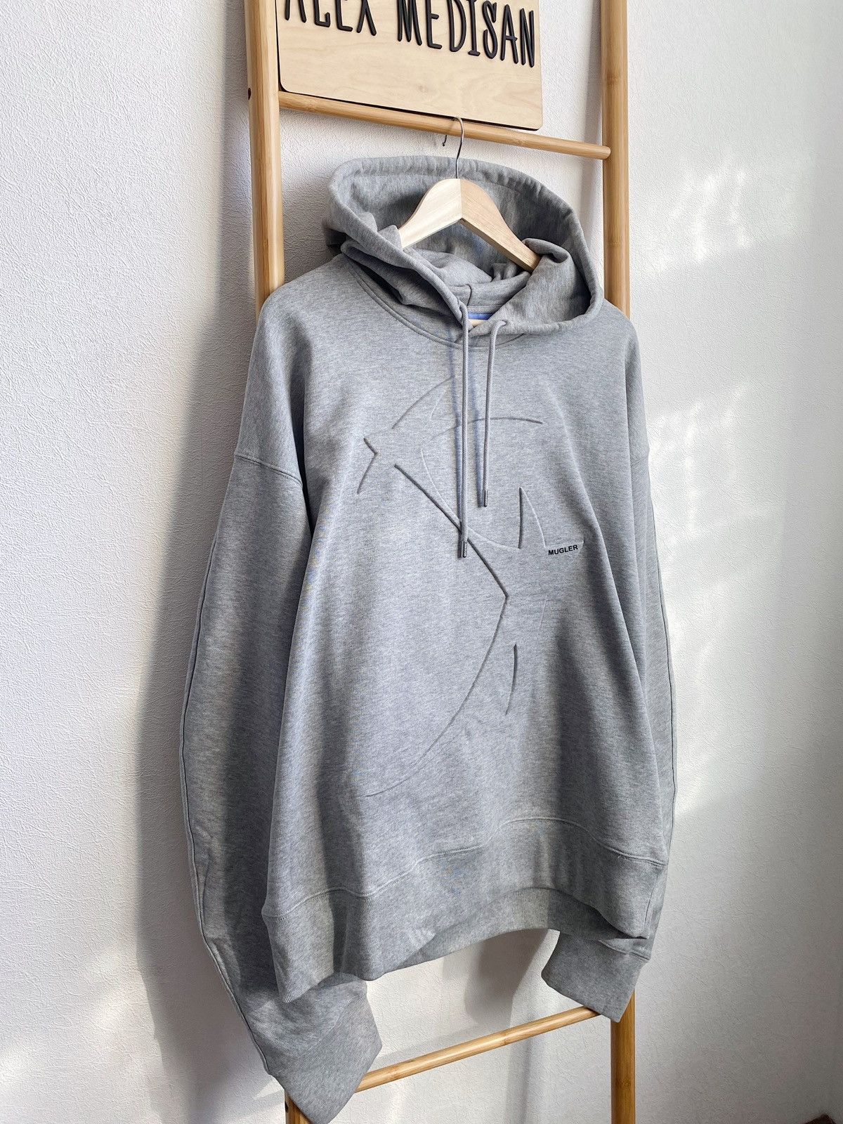 Mugler Mugler x H&M Star Motif Hoodie Size L Size US L / EU 52-54 / 3 - 20 Thumbnail