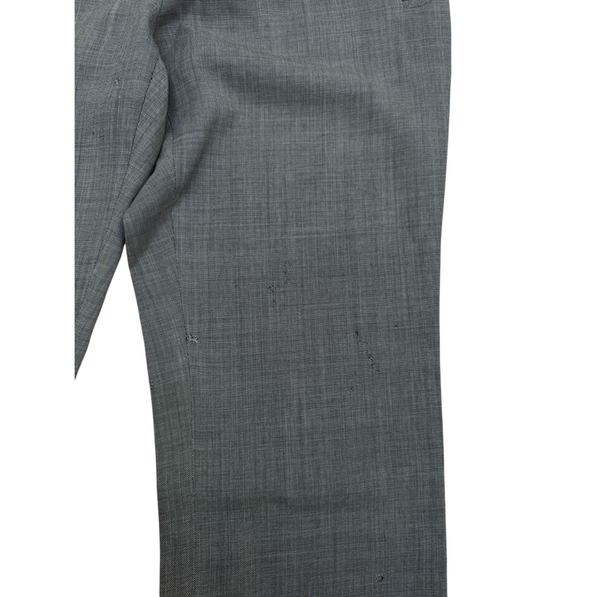Maison Margiela FW 2009 Grey Wool Trousers Size 30" / US 8 / IT 44 - 5 Thumbnail