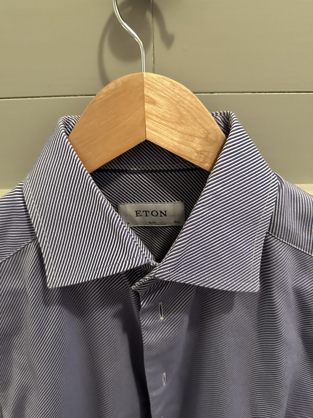 Eton $350 King Twill Jacquard (15.5/39) Size US M / EU 48-50 / 2 - 1 Thumbnail