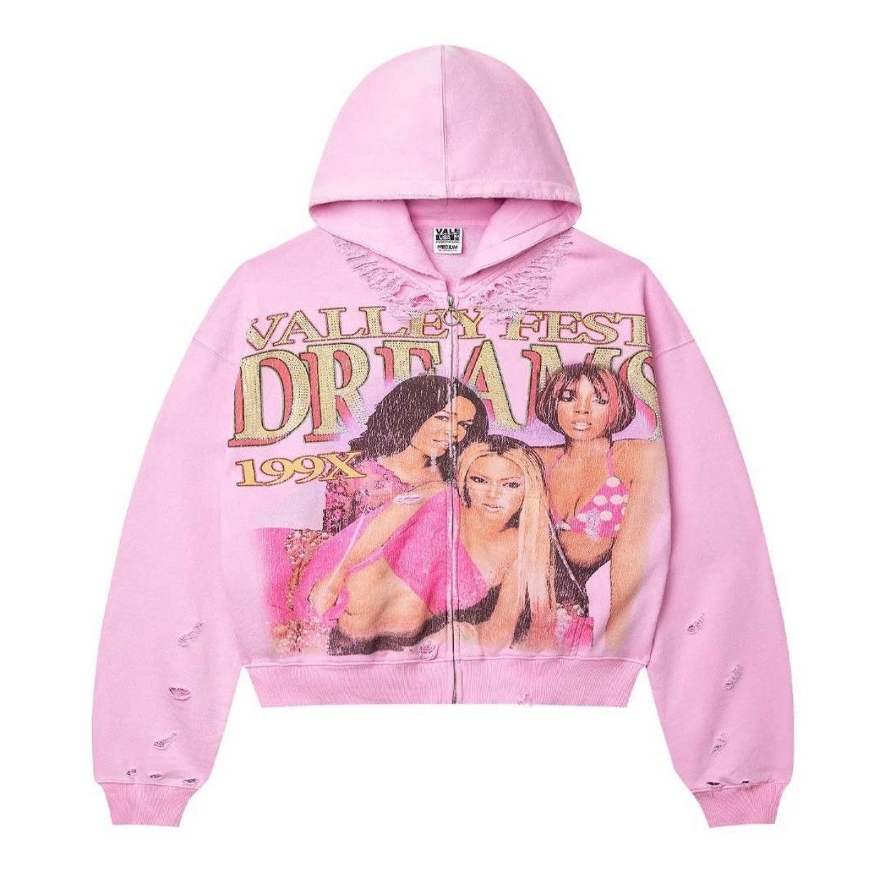 LRGE Vale Forever Destiny’s Child Zip Up Hoodie