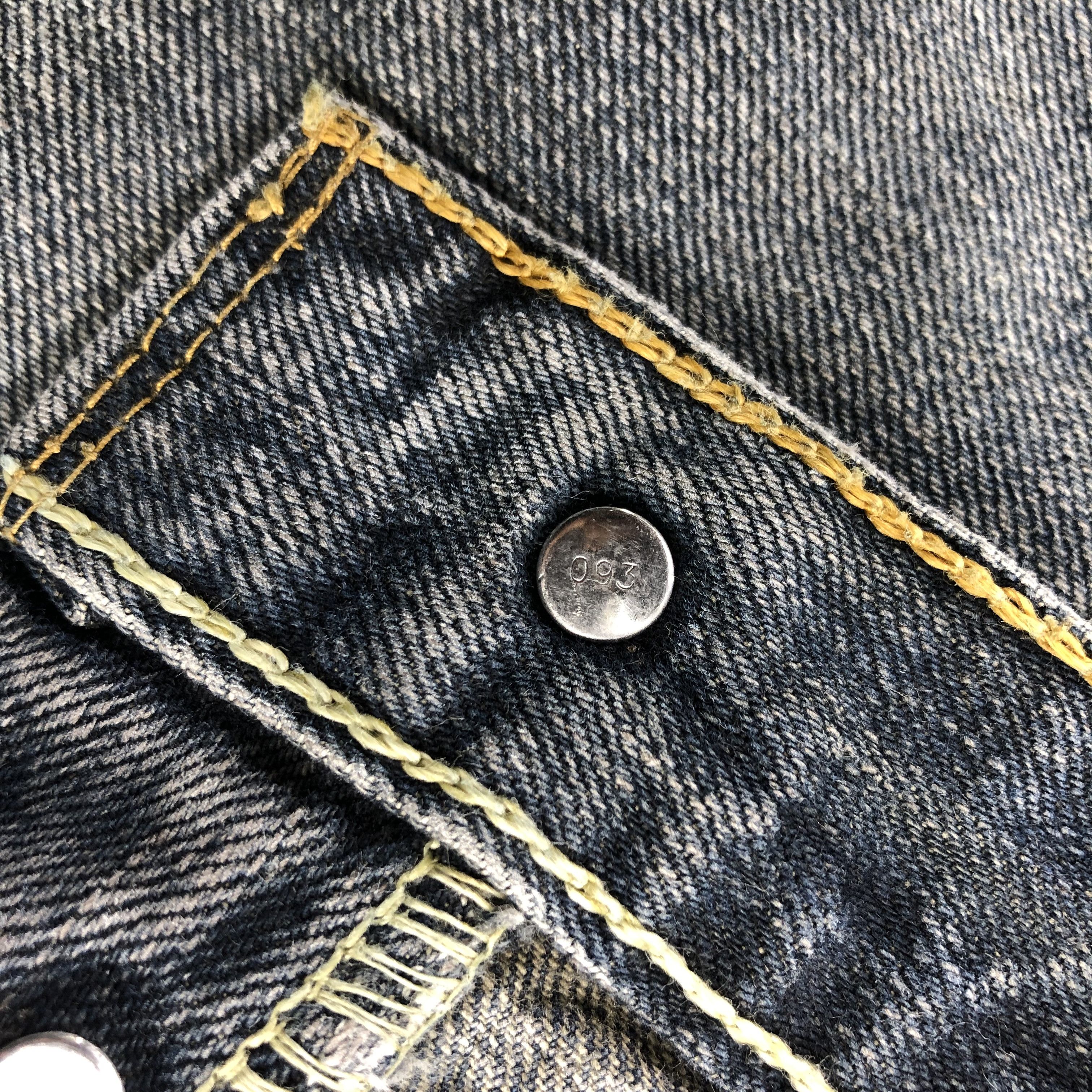 Levi's × Vintage Vintage Levis 501 Black Jeans-JM2352 Size US 41 - 11 Thumbnail
