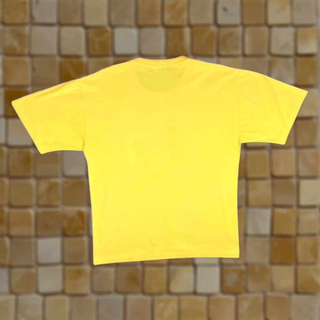 Vintage VINTAGE Boracay Beach Phillipines Dolphin Marine Souvenir Graphic T-Shirt XXL XL Men Short Sleeve Round Neck Yellow Graphic Print 90s Mens Size US XL / EU 56 / 4 - 1 Thumbnail