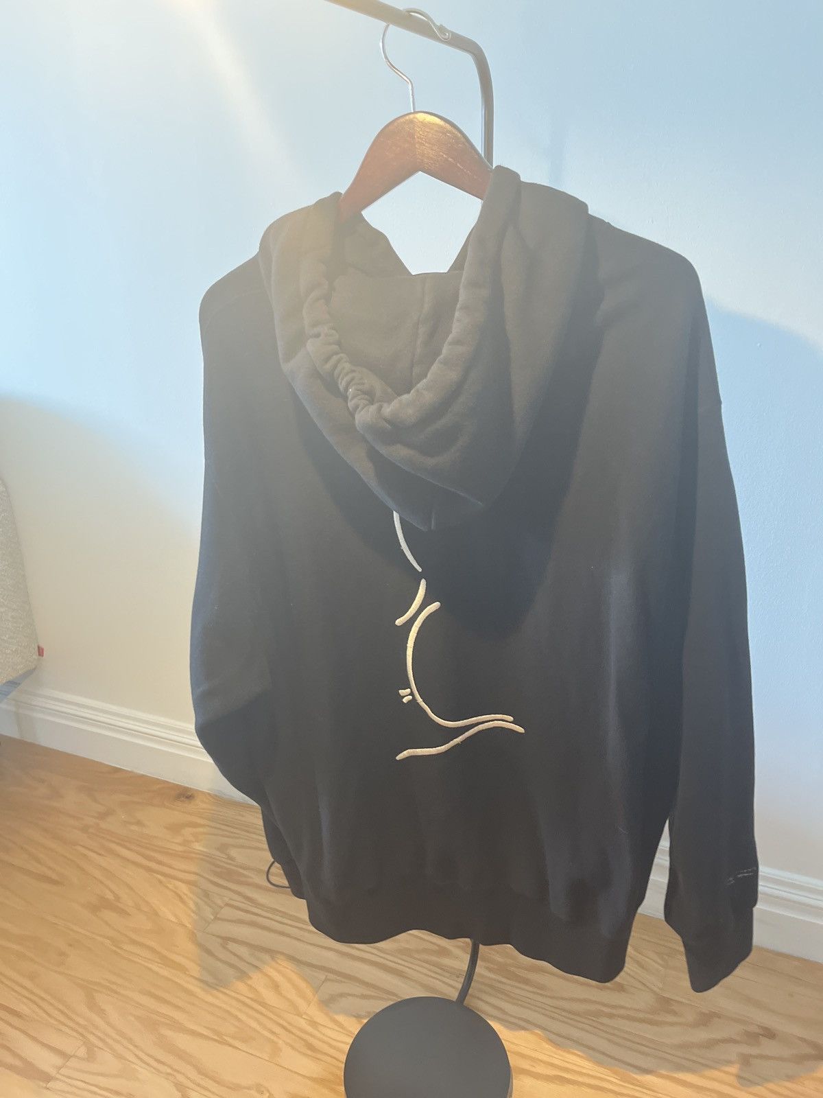 Undercover Undercover - Black Embroidered Sweatshirt Size US M / EU 48-50 / 2 - 2 Thumbnail