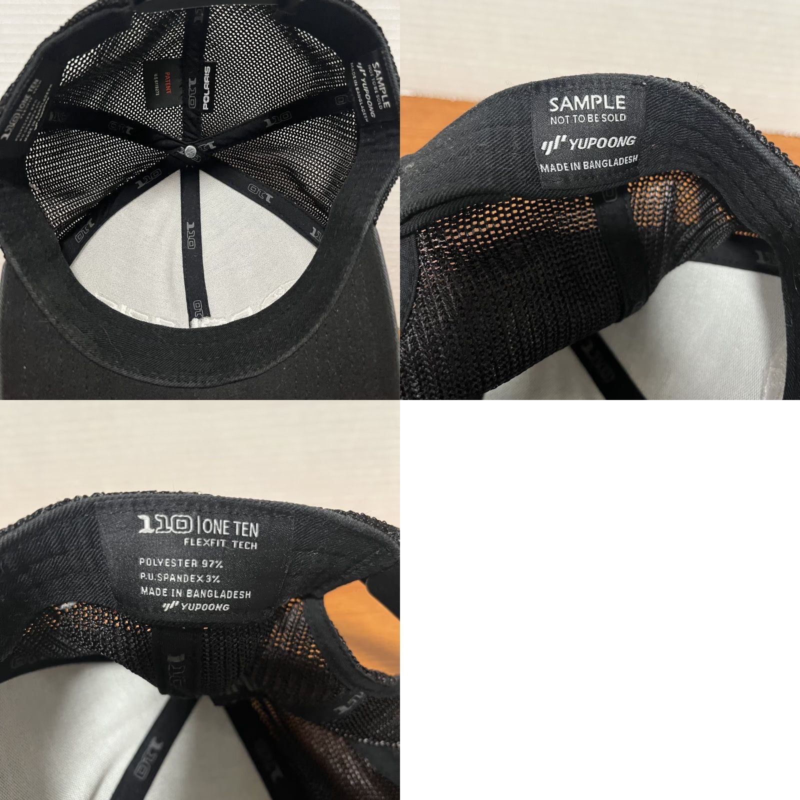 Vintage VINTAGE Yupoong Polaris Racing Hat Cap Snap Back Adjustable Black Striped 90s Punk Retro Rock Mens Adult One Size Fits Most Cap/Hat Size ONE SIZE - 8 Thumbnail