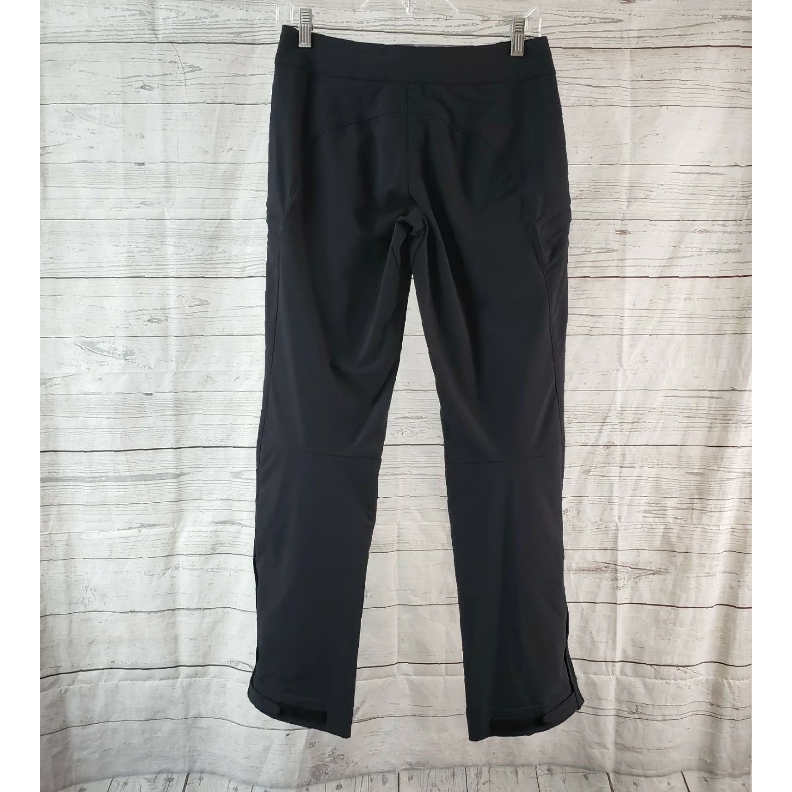 Mountain Hardwear VINTAGE Mountain Hardwear Womens Pants Sz 2 Black Mid Rise Straight Leg Nylon Blend Size 26" / US 2 / IT 38 - 4 Thumbnail