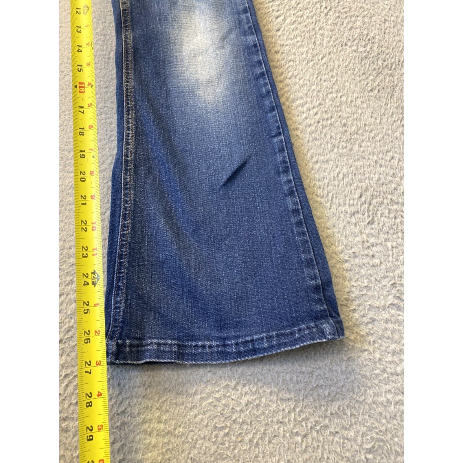 Vintage Cimarron Jeans Women’s 30x27 Blue Slim And Flare Jeans Regular Women Size 30" / US 8 / IT 44 - 5 Thumbnail