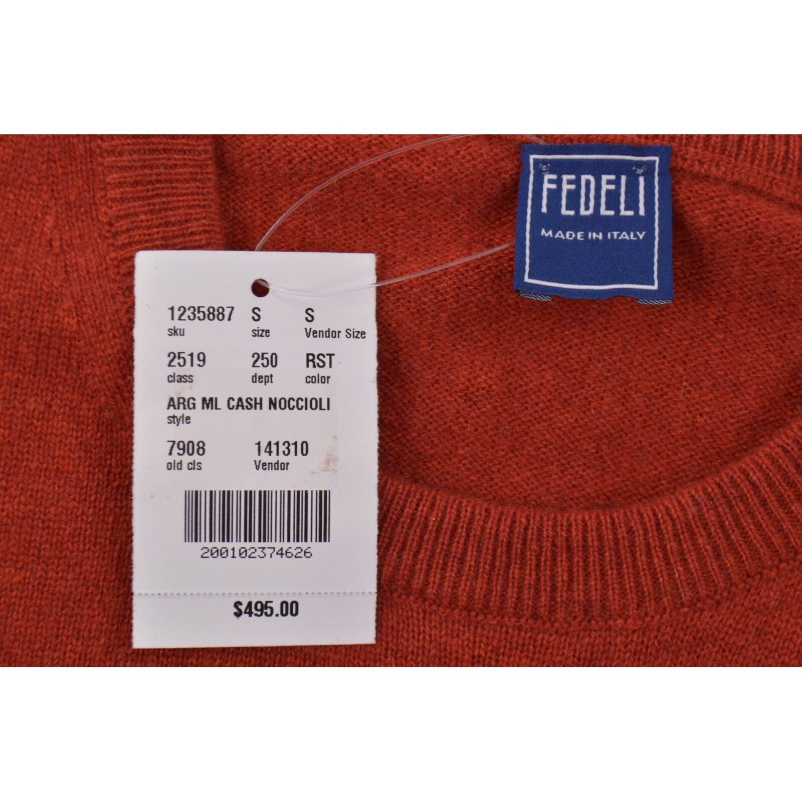 Fedeli Fedeli Sweater Size US S in Orange Size US S / EU 44-46 / 1 - 2 Thumbnail