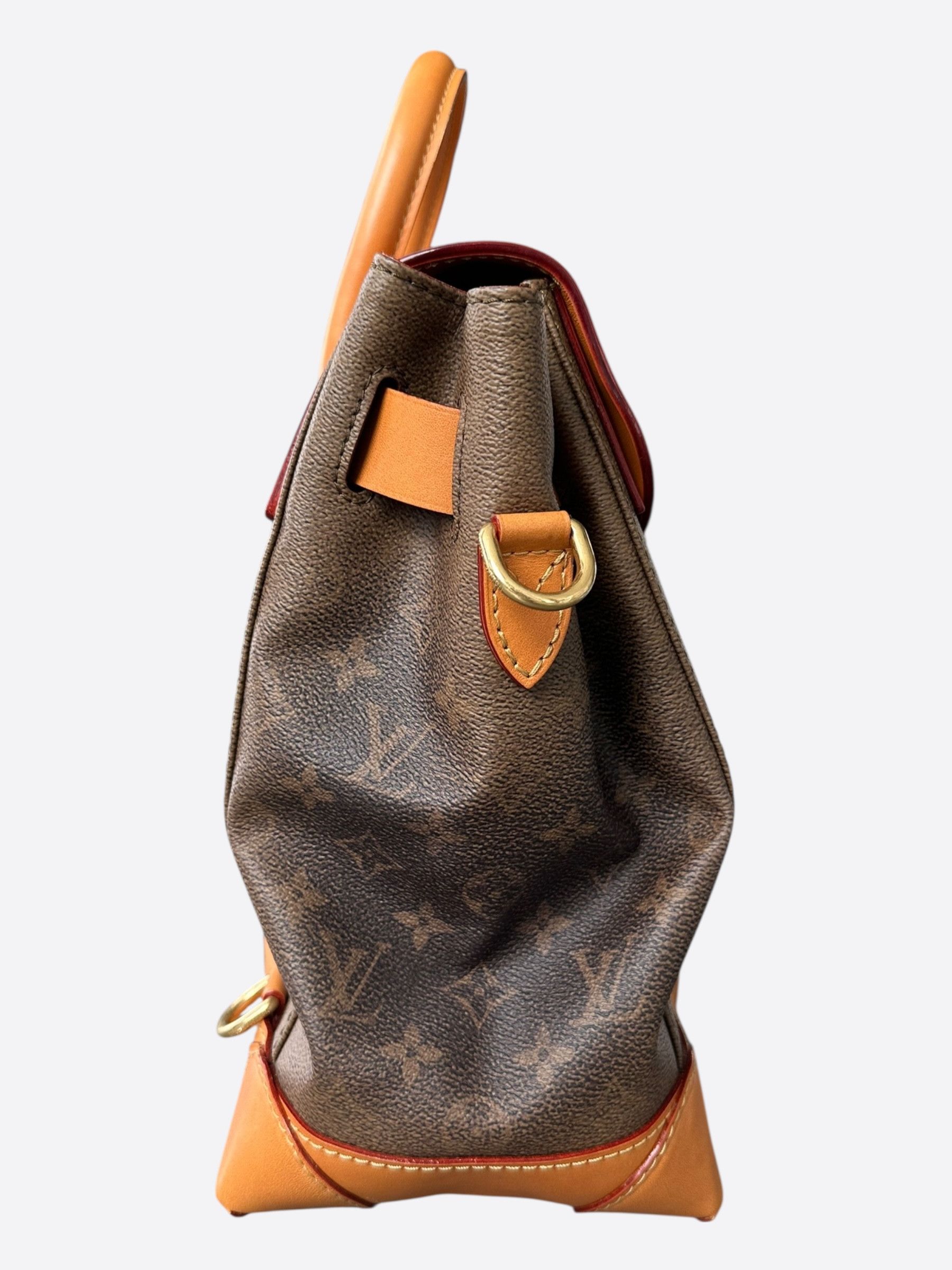 Louis Vuitton Louis Vuitton Brown Dust Monogram Steamer Messenger Bag Size ONE SIZE - 2 Thumbnail