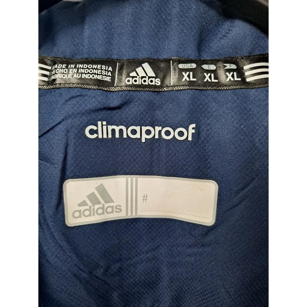 Adidas Blue Notre Dame Adidas Climate Proof Windbreaker Size XL Size US XL / EU 56 / 4 - 5 Thumbnail