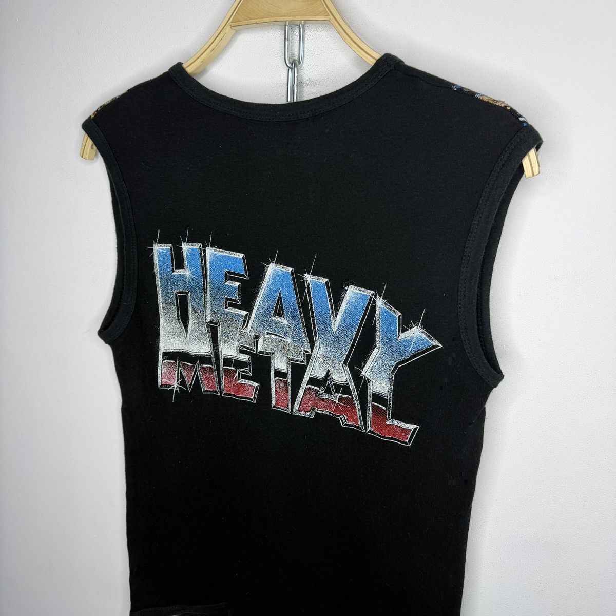 Band Tees Vintage 80s heavy metal muscle shirt rare Kiss wasp venom Size US M / EU 48-50 / 2 - 9 Thumbnail