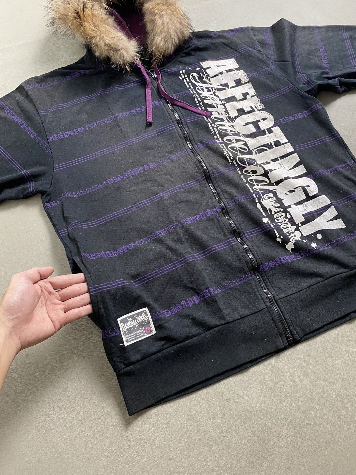 Hysteric Glamour Time Step Poem Fur Hoodie IfsixLgb Style Size US XL / EU 56 / 4 - 2 Thumbnail