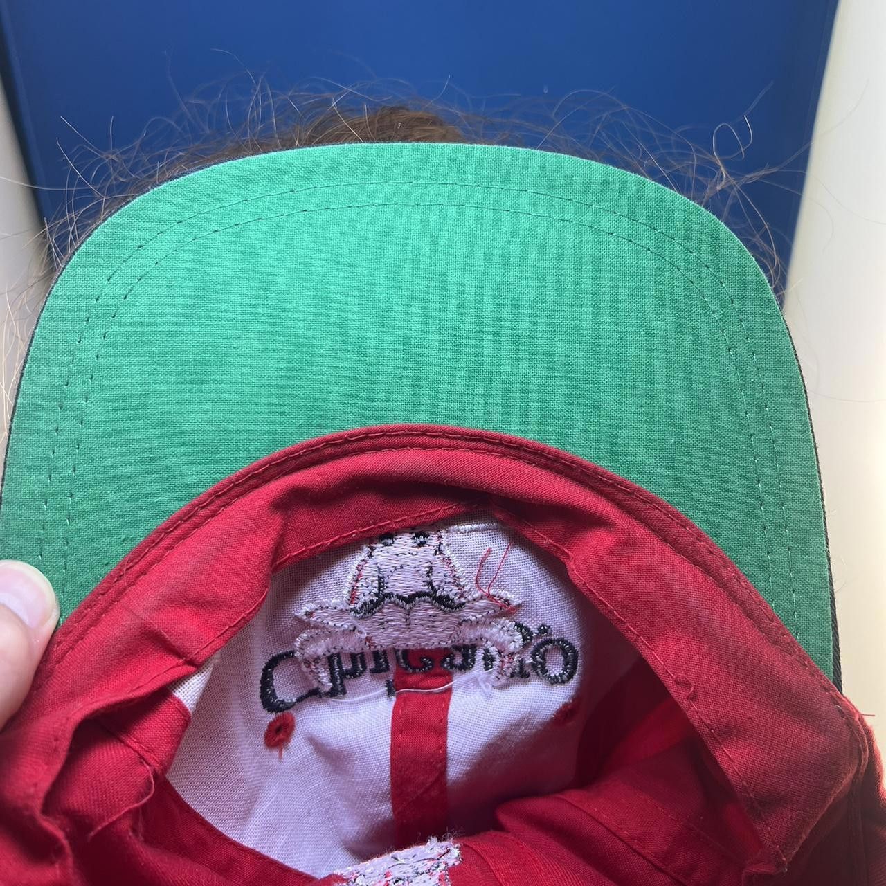 NBA Vintage Chicago Bulls Snapback Cap - Red & Black Size ONE SIZE - 7 Thumbnail