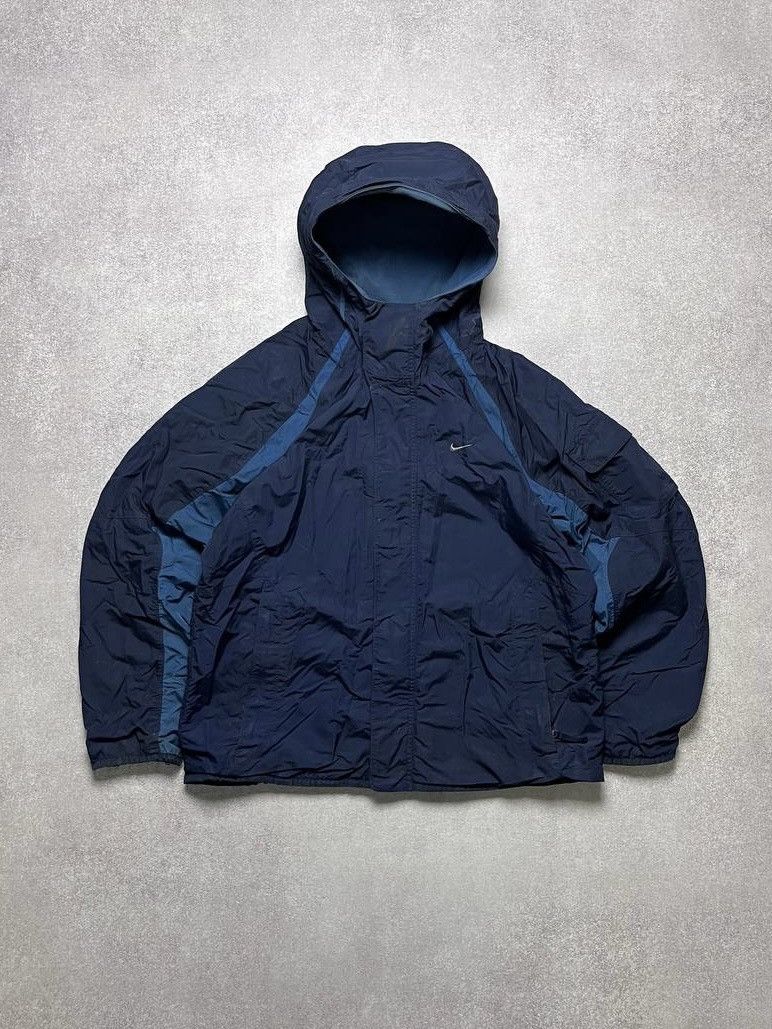 Nike Vintage Nike Swoosh Reversible Fleece Winter Jacket M Size US M / EU 48-50 / 2 - 3 Thumbnail