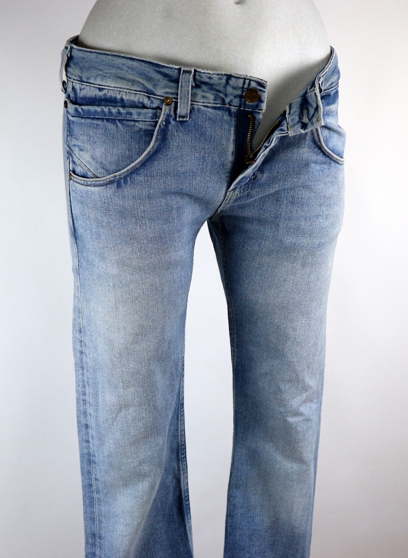 Lee Lee 101Z Selvedge Denim Jeans – Women’s W28 L31 Size 28" / US 6 / IT 42 - 4 Thumbnail