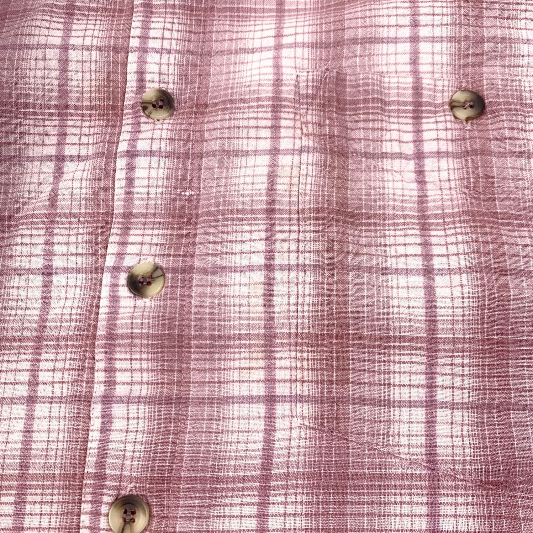 Vintage VINTAGE In Private 90s Purple Plaid Button-Front Long Sleeve Shirt Mens Large Size US L / EU 52-54 / 3 - 4 Thumbnail