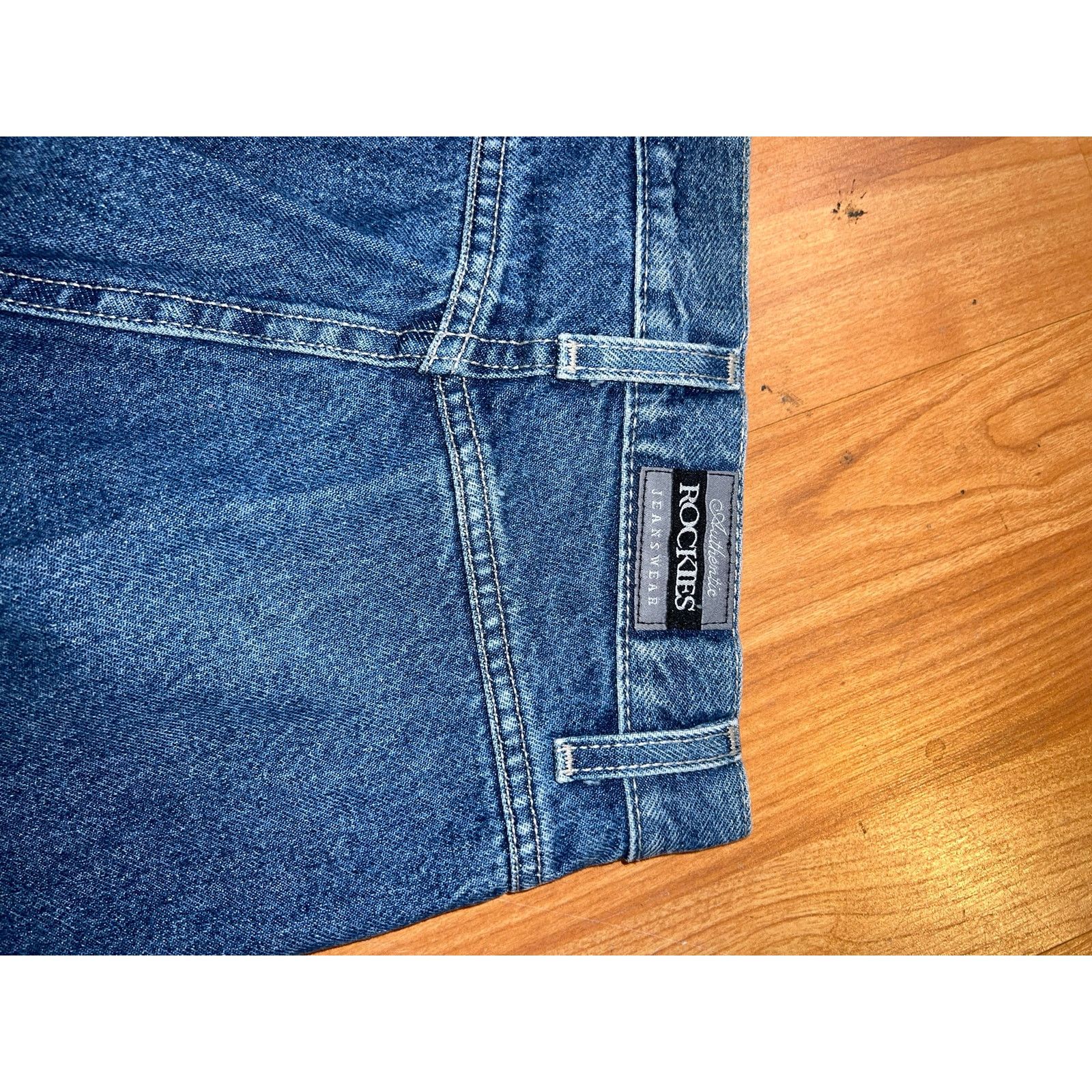 Vintage Vintage Womens Rockies Jeans Denim Stud Western Bottoms 26/3 Size 26" / US 2 / IT 38 - 9 Thumbnail